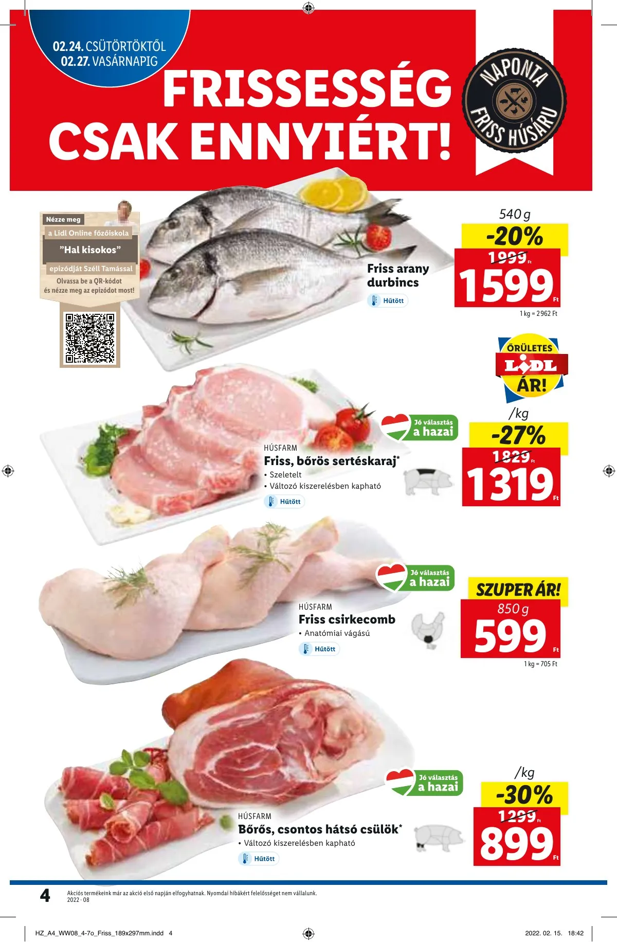 Lidl akciós újság 02.24–03.02 – 4. oldal