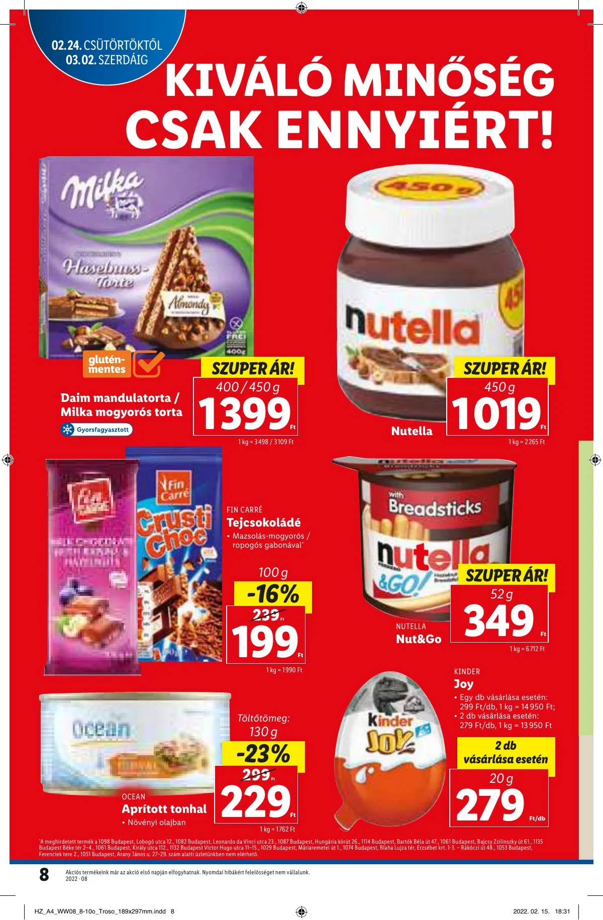 Lidl akciós újság 02.24–03.02 – 8. oldal