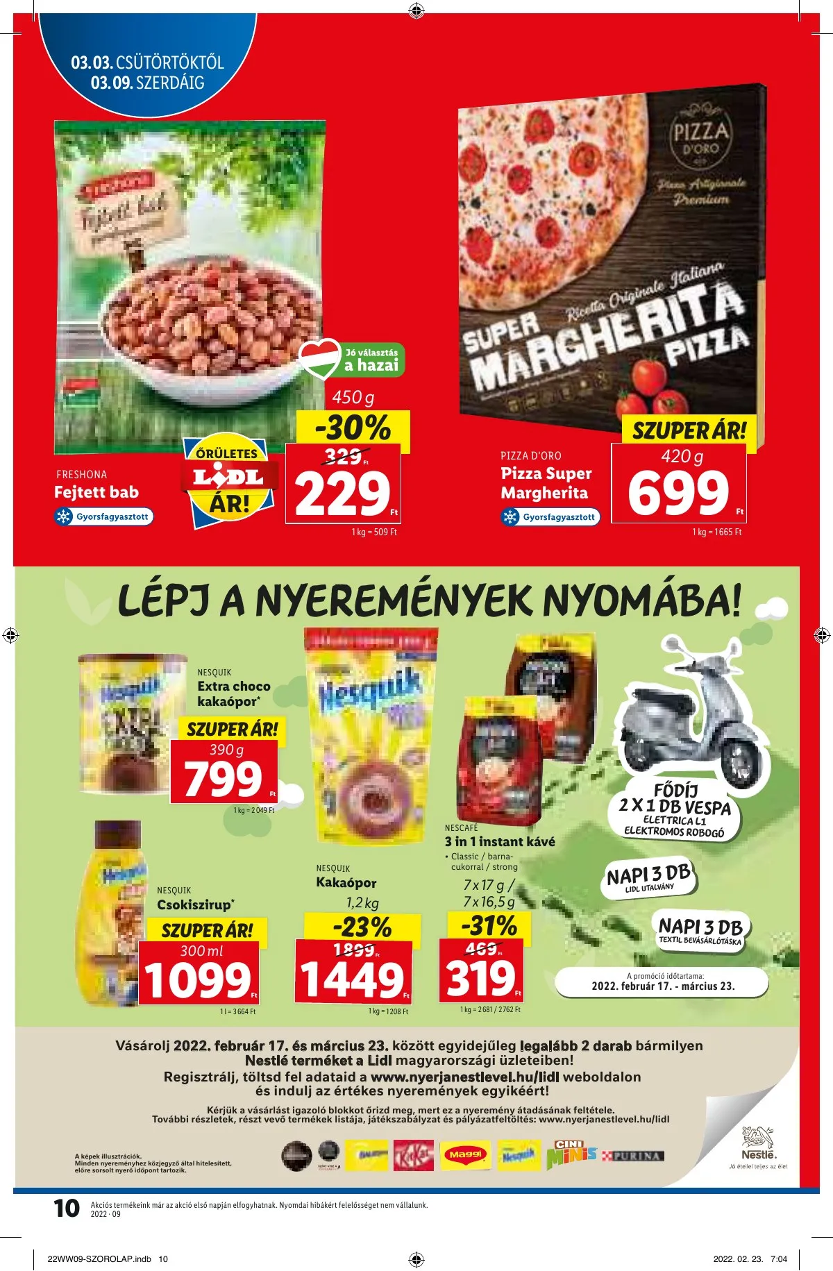Lidl akciós újság 03.03–03.09 – 10. oldal