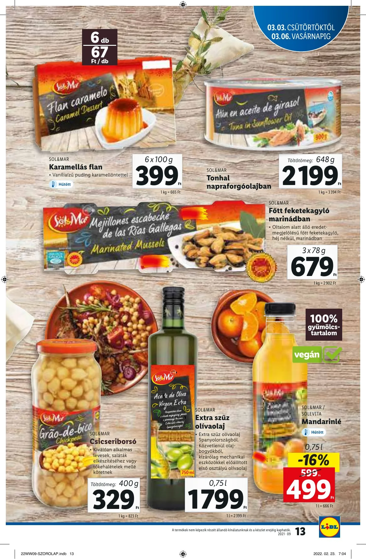 Lidl akciós újság 03.03–03.09 – 13. oldal