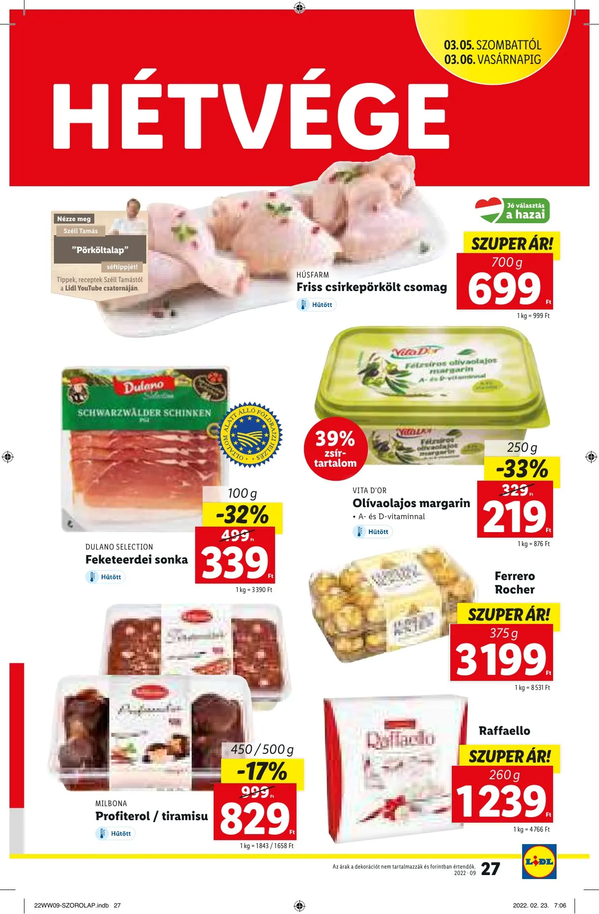 Lidl akciós újság 03.03–03.09 – 27. oldal