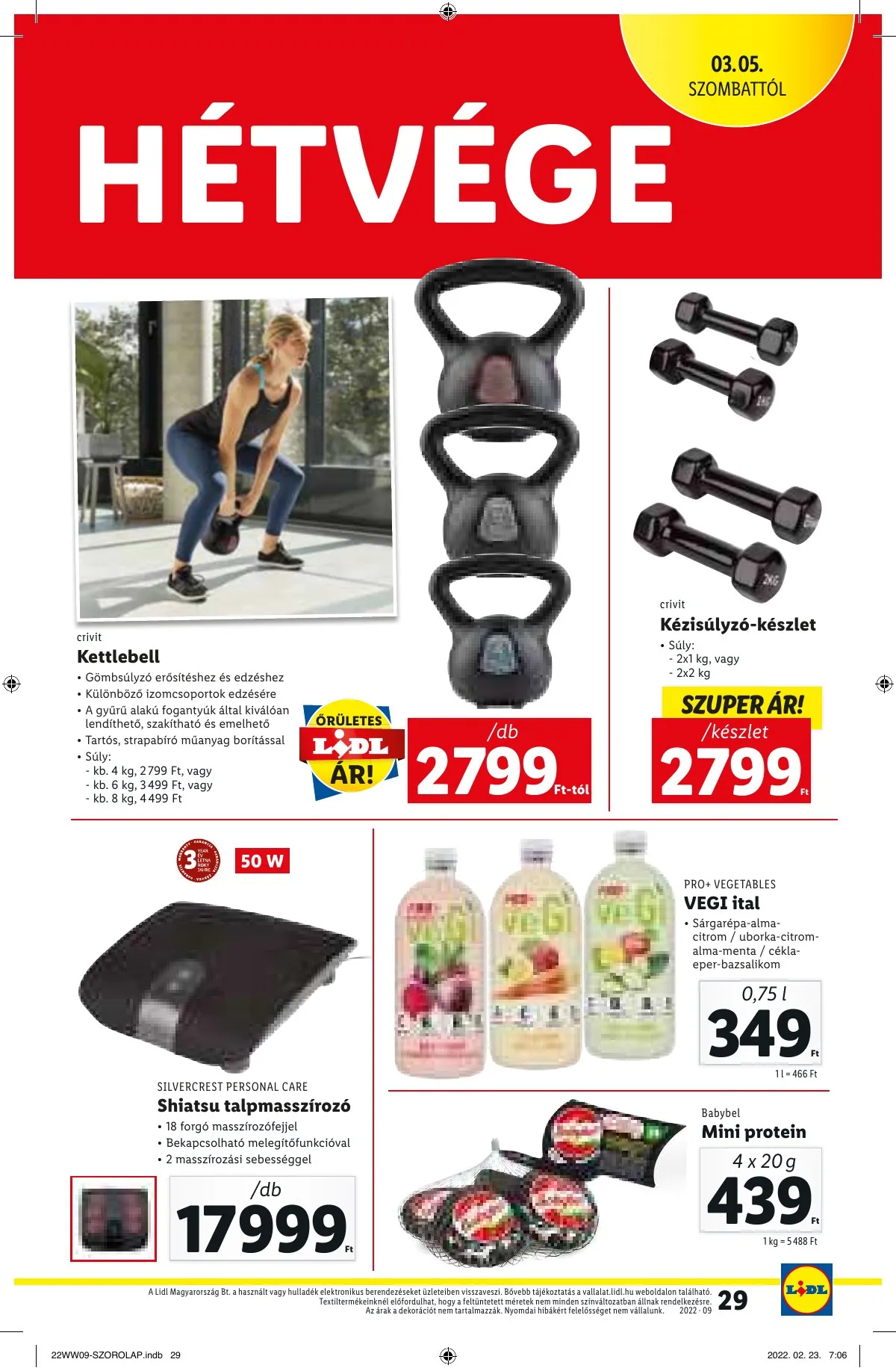 Lidl akciós újság 03.03–03.09 – 29. oldal