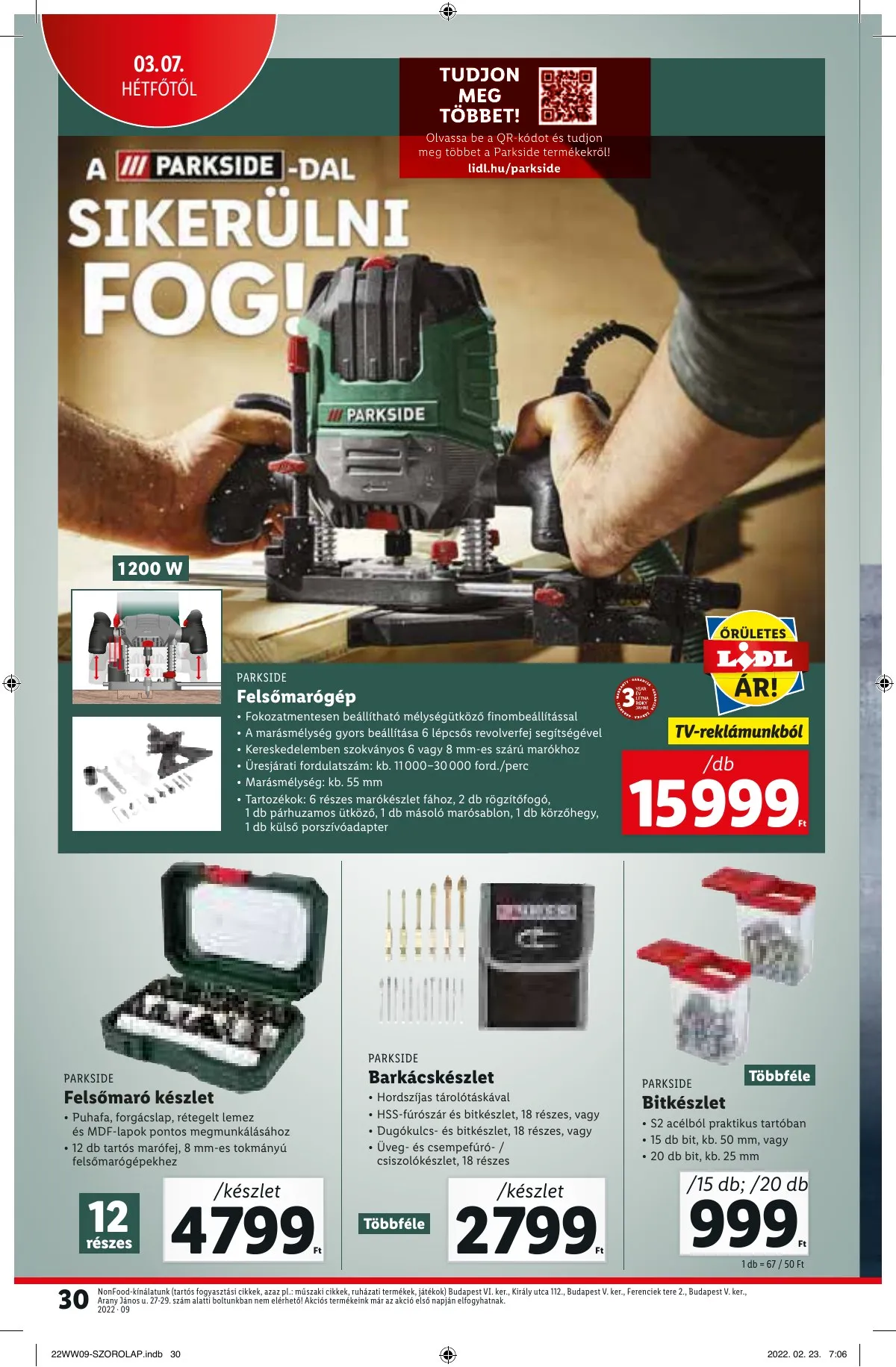 Lidl akciós újság 03.03–03.09 – 30. oldal