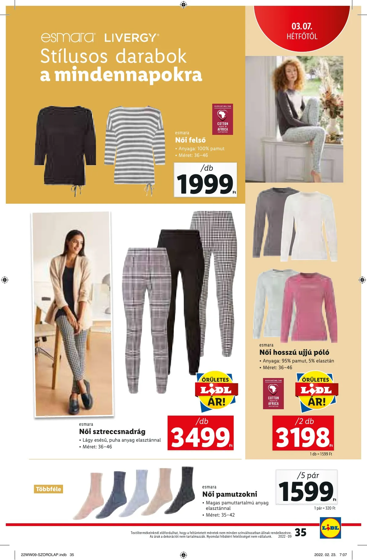 Lidl akciós újság 03.03–03.09 – 35. oldal