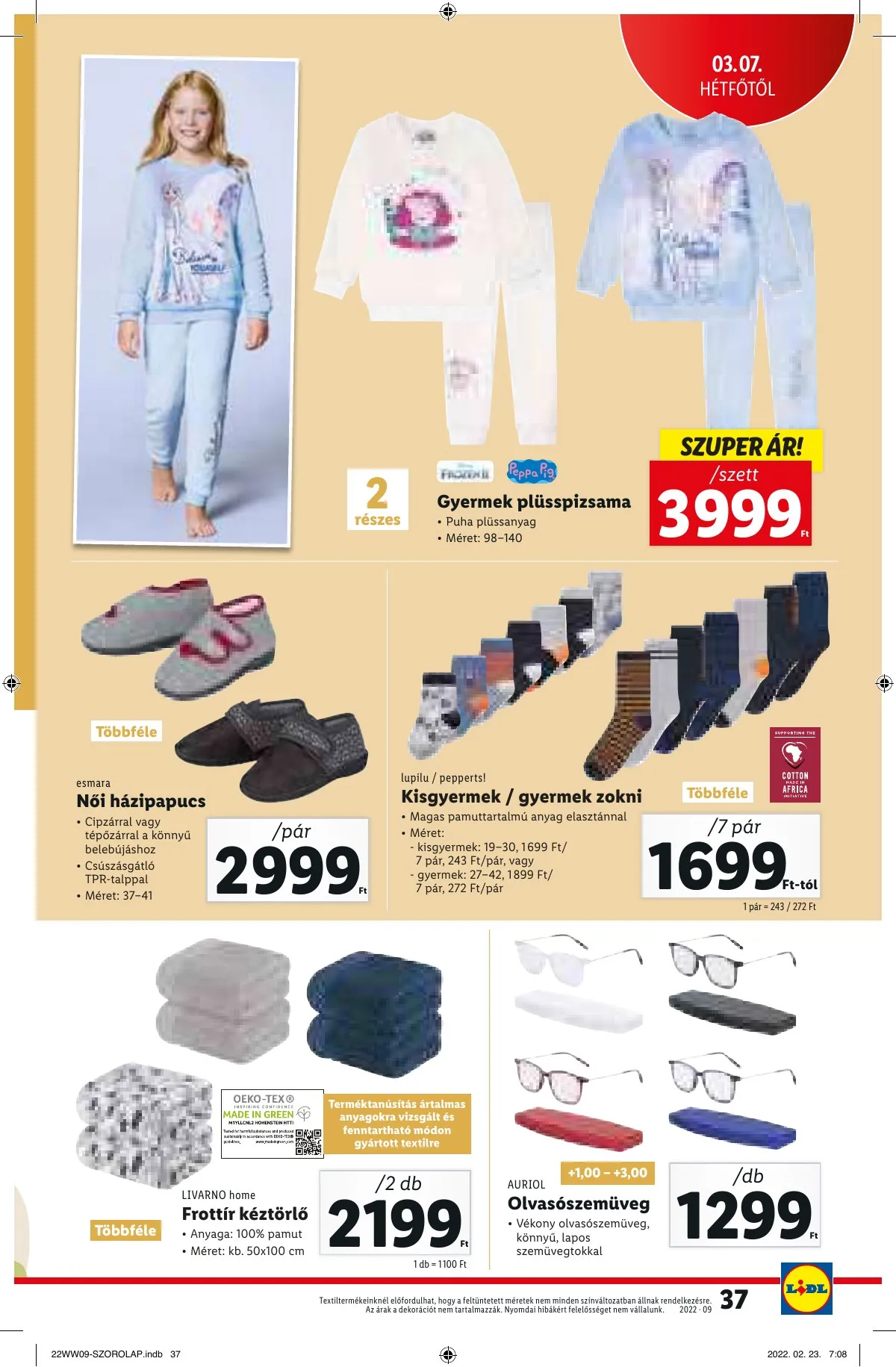 Lidl akciós újság 03.03–03.09 – 37. oldal