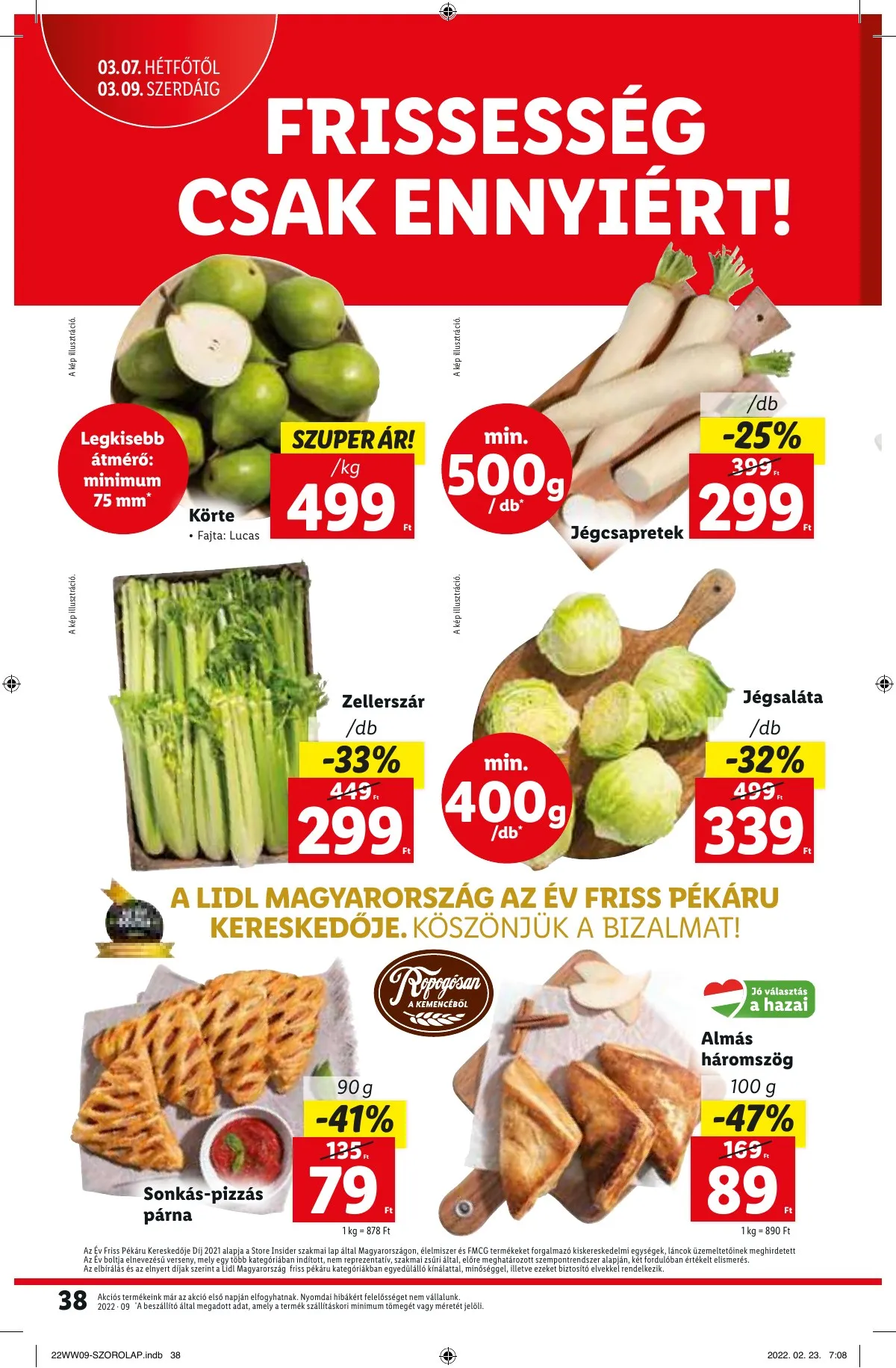 Lidl akciós újság 03.03–03.09 – 38. oldal