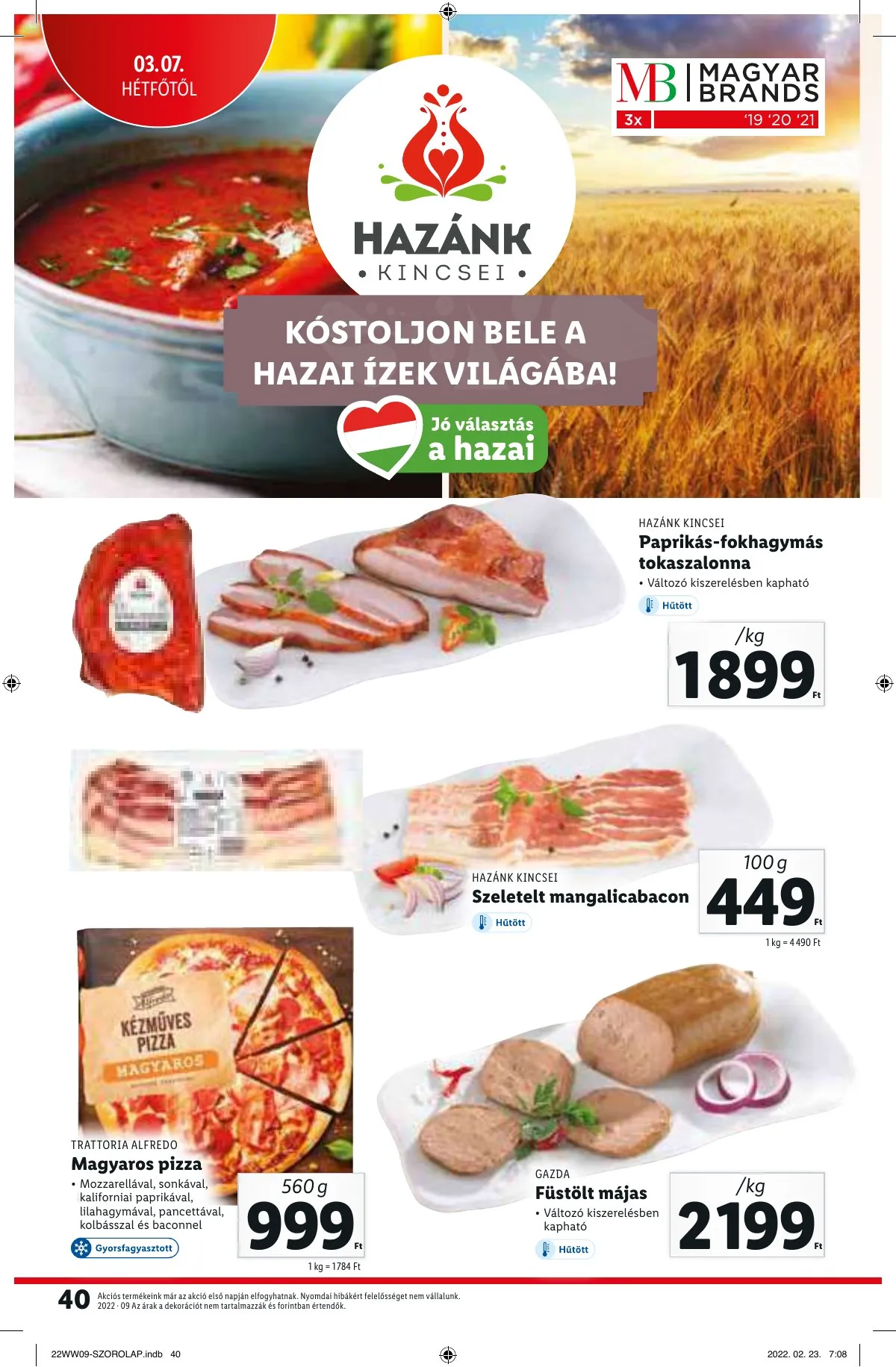 Lidl akciós újság 03.03–03.09 – 40. oldal