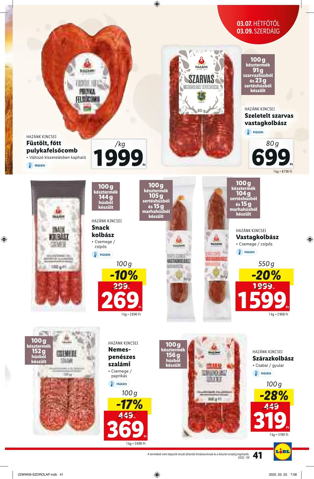Lidl akciós újság 03.03–03.09 – 41. oldal