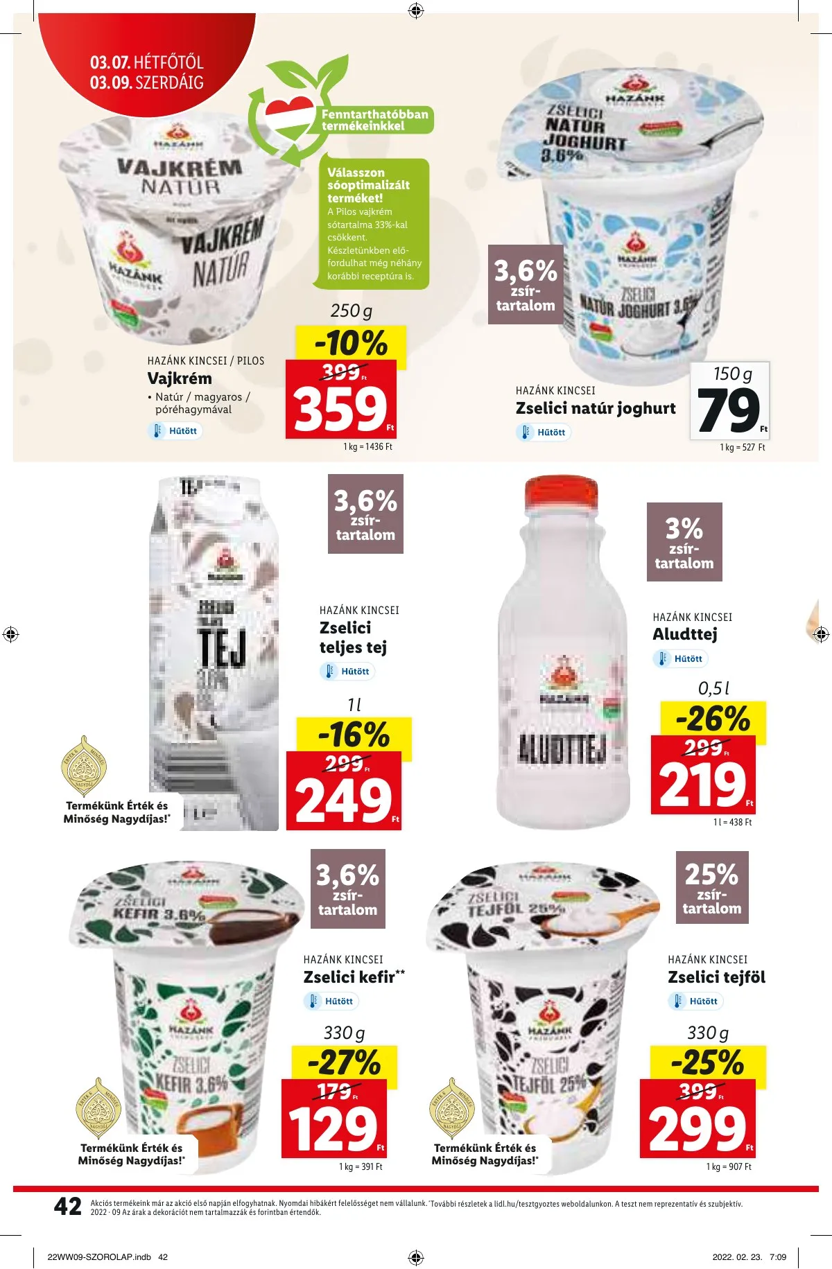 Lidl akciós újság 03.03–03.09 – 42. oldal