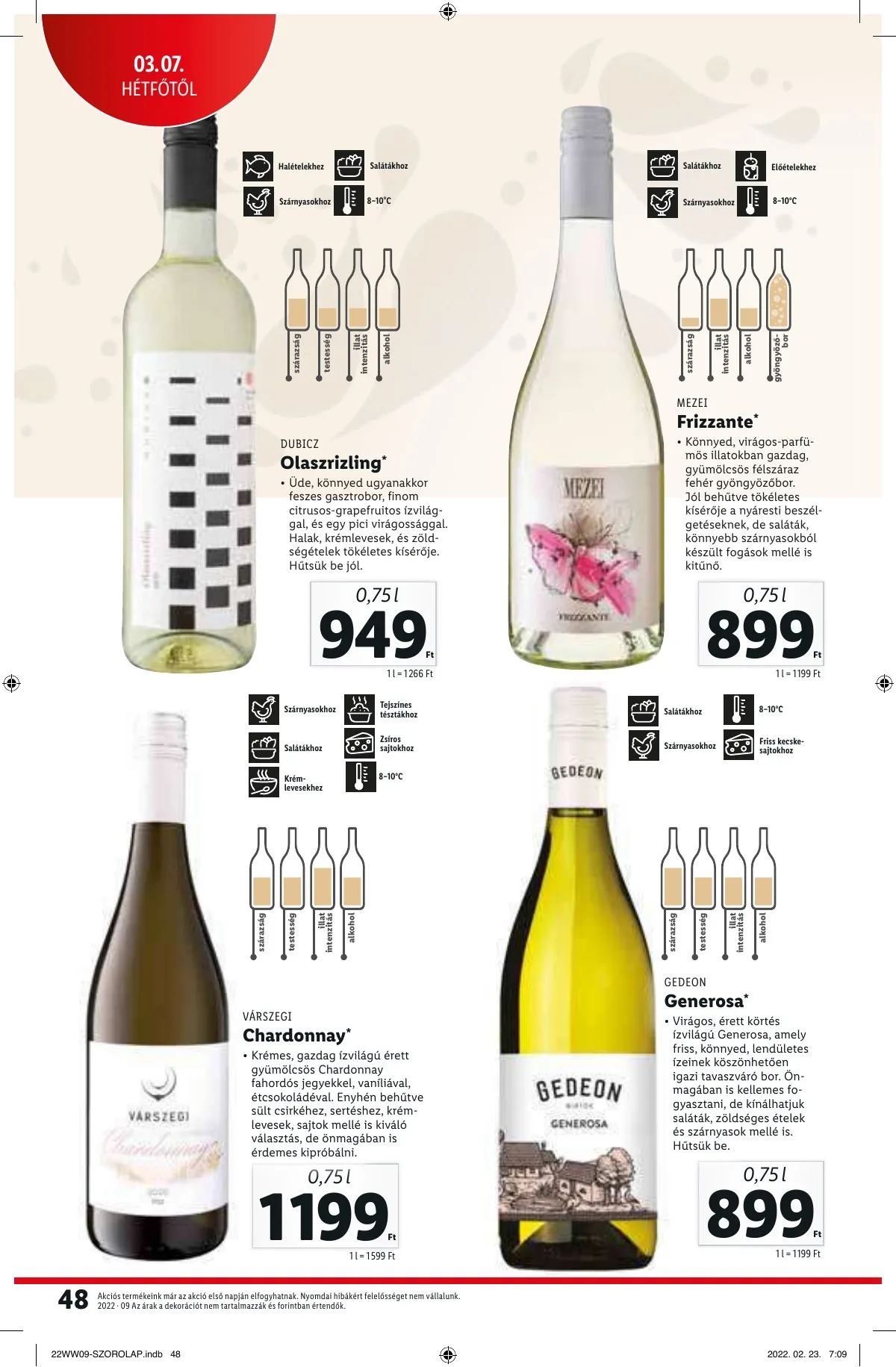 Lidl akciós újság 03.03–03.09 – 48. oldal