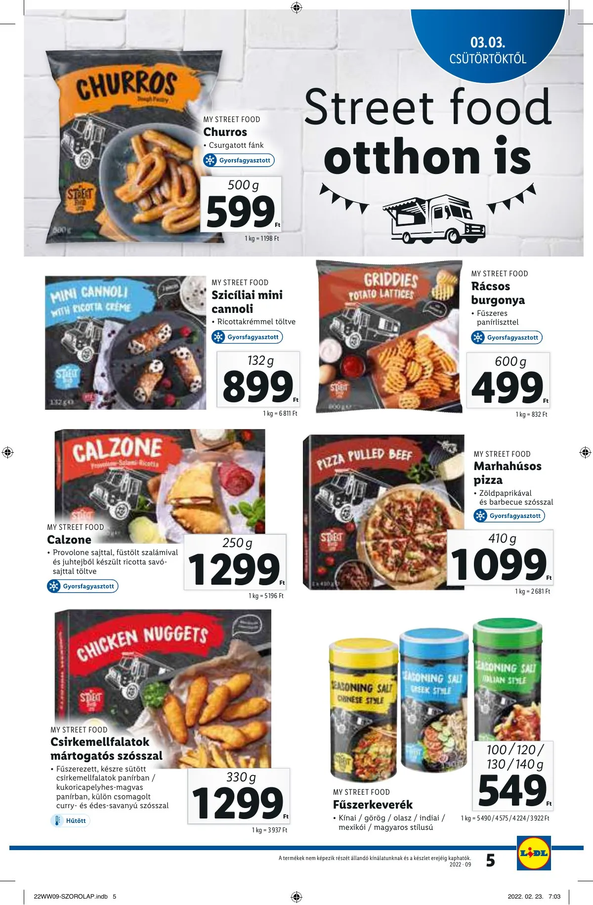 Lidl akciós újság 03.03–03.09 – 5. oldal