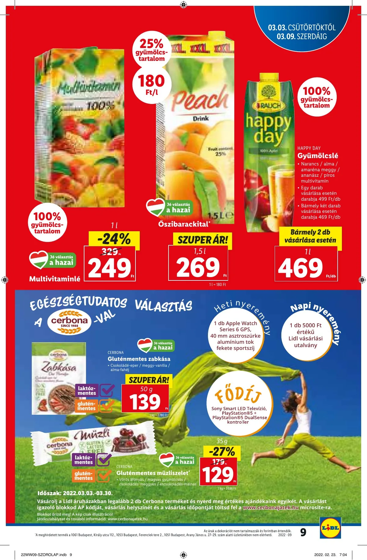 Lidl akciós újság 03.03–03.09 – 9. oldal