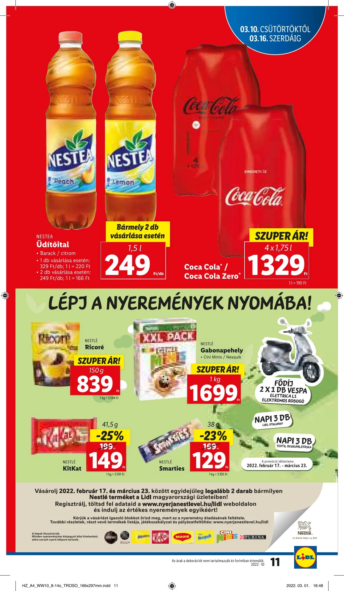 Lidl akciós újság 03.10–03.16 – 11. oldal