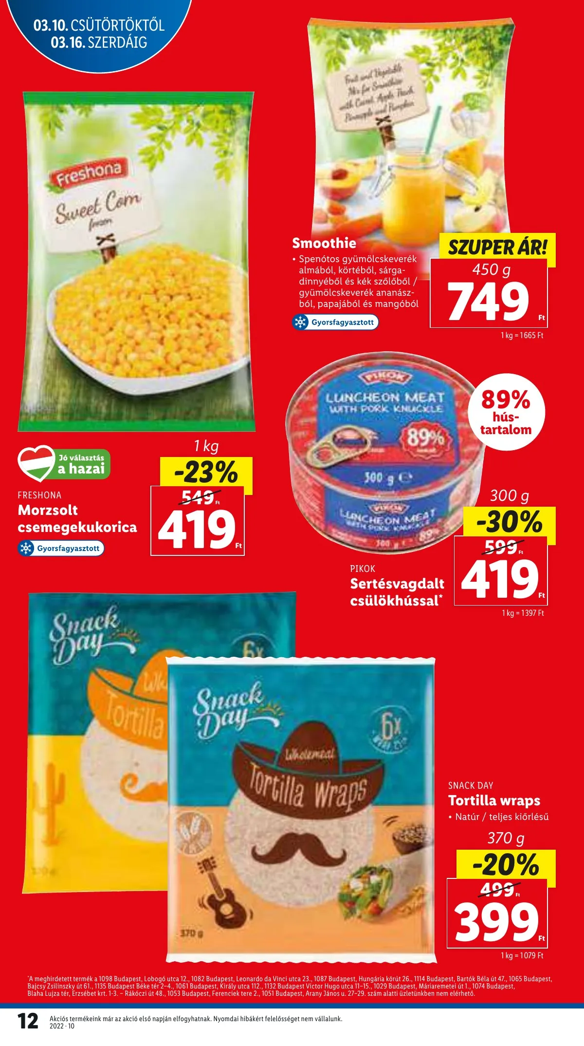Lidl akciós újság 03.10–03.16 – 12. oldal