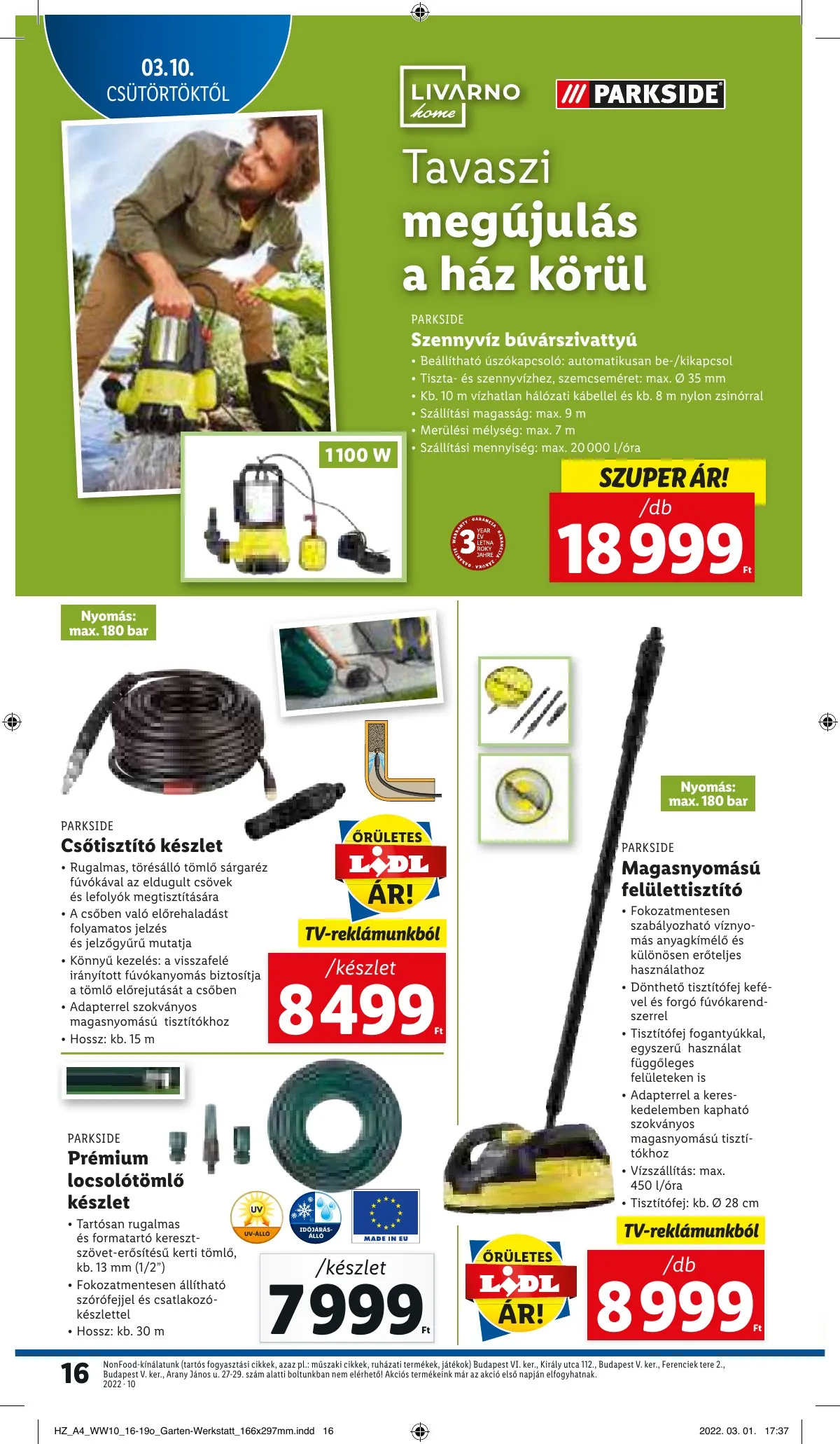 Lidl akciós újság 03.10–03.16 – 16. oldal