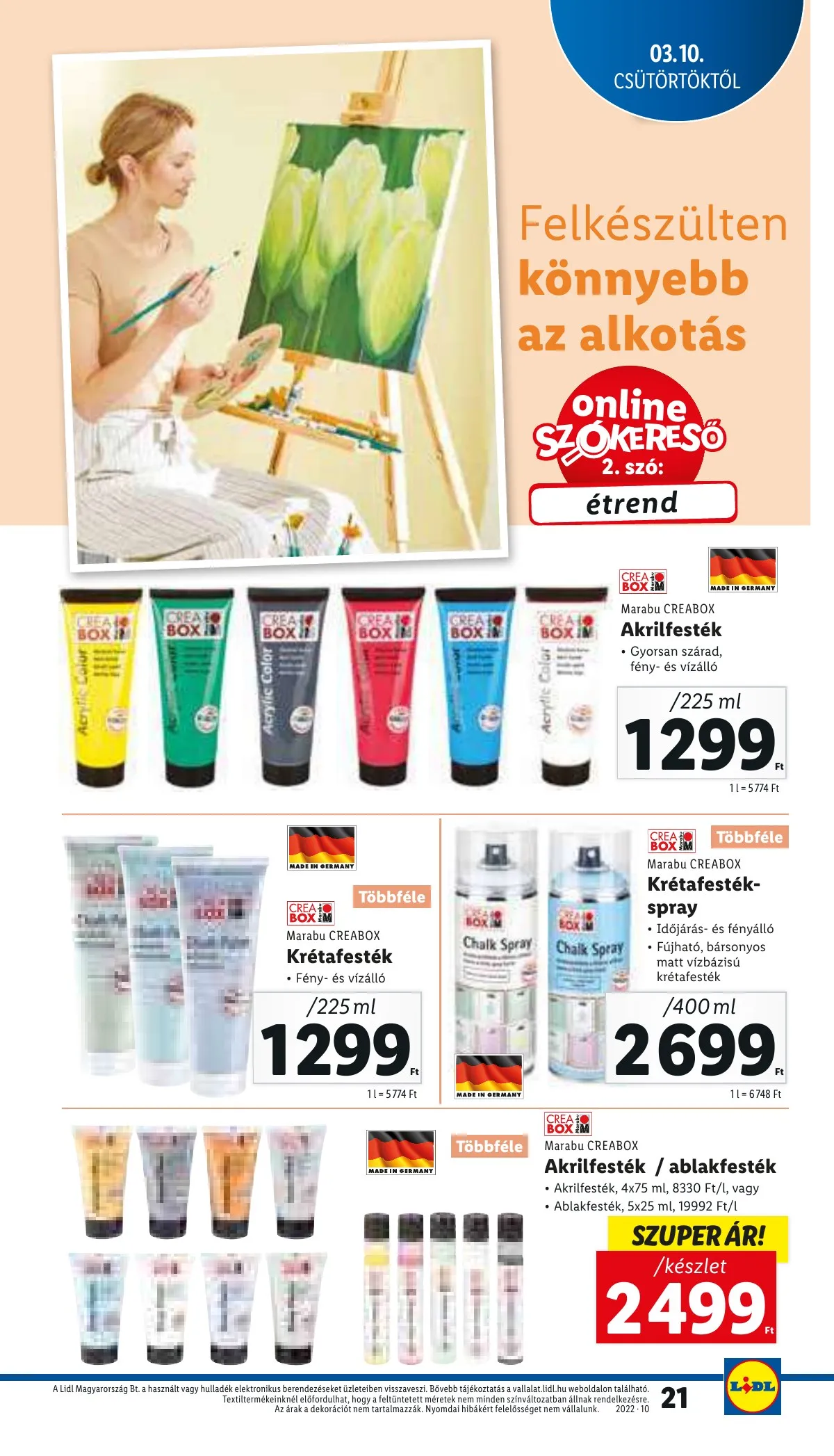 Lidl akciós újság 03.10–03.16 – 21. oldal