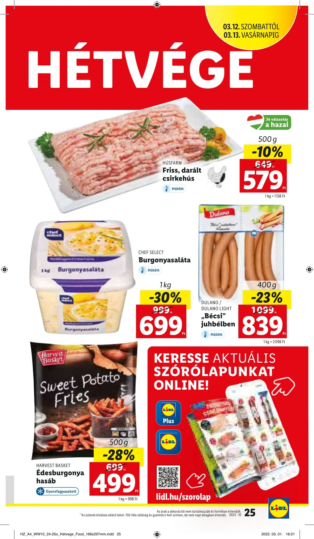 Lidl akciós újság 03.10–03.16 – 25. oldal