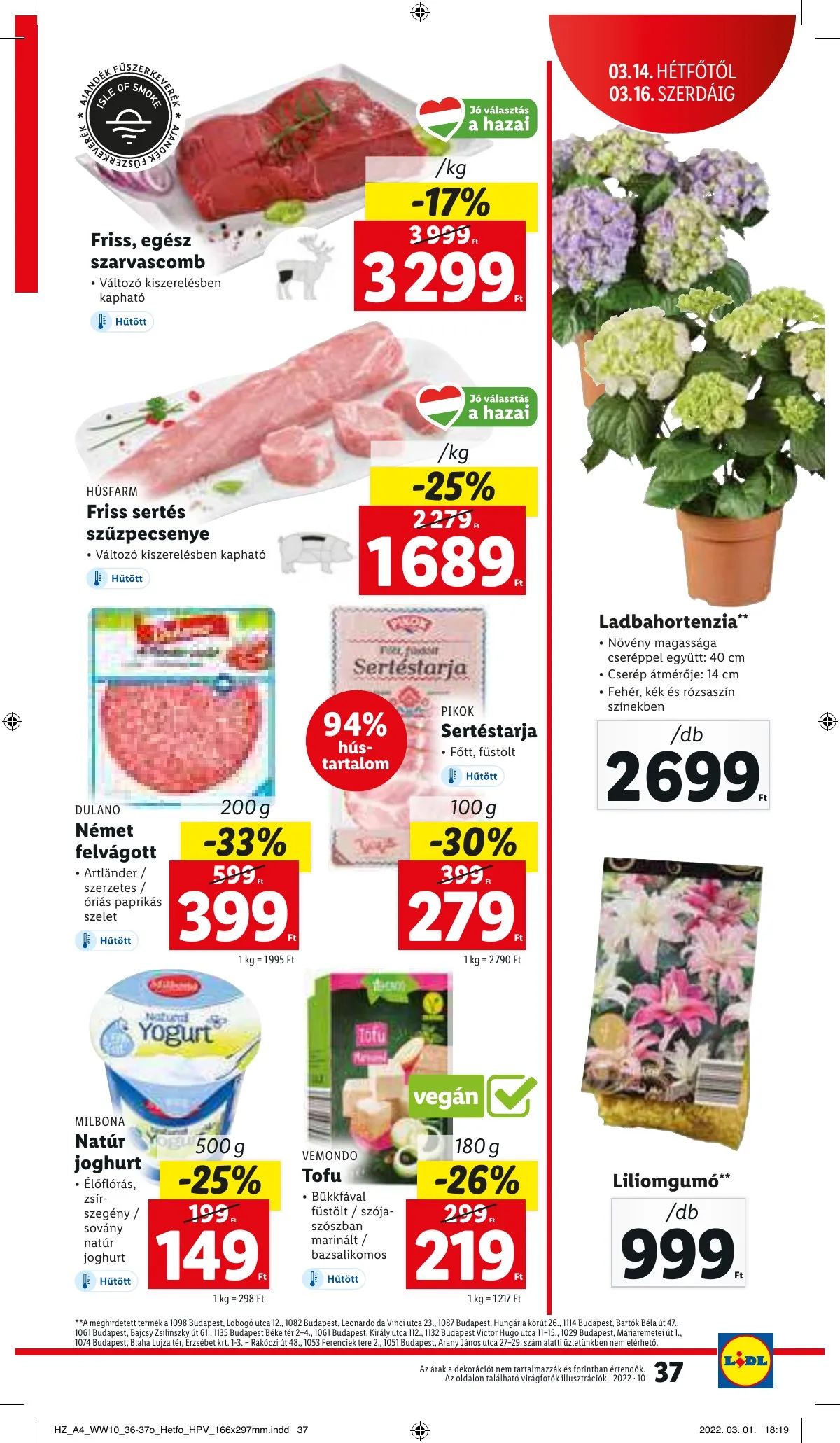 Lidl akciós újság 03.10–03.16 – 37. oldal