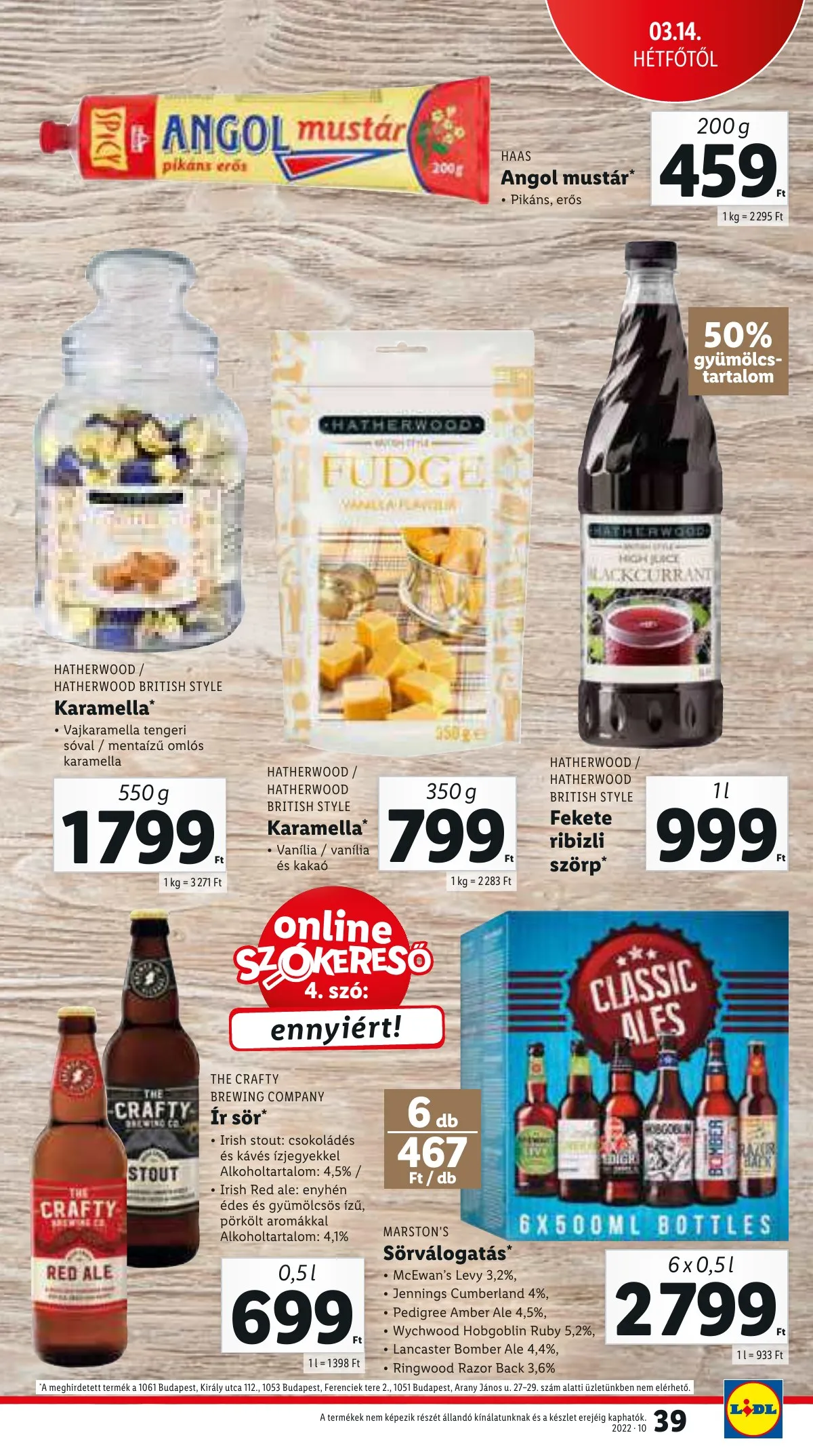 Lidl akciós újság 03.10–03.16 – 39. oldal