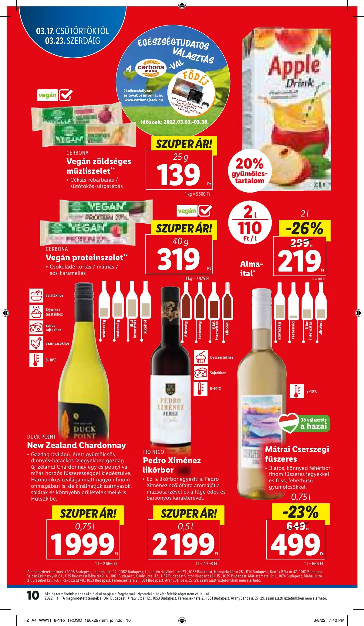 Lidl akciós újság 03.17–03.23 – 10. oldal