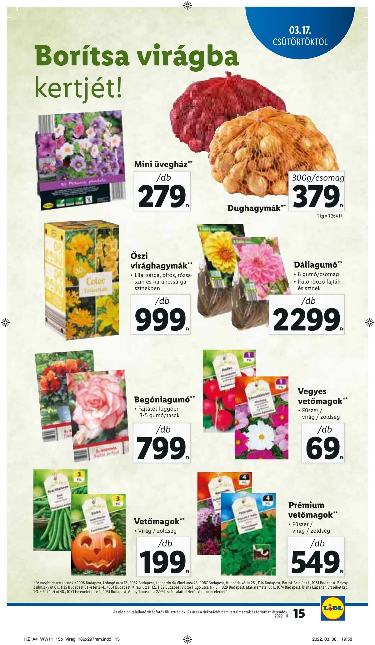 Lidl akciós újság 03.17–03.23 – 15. oldal