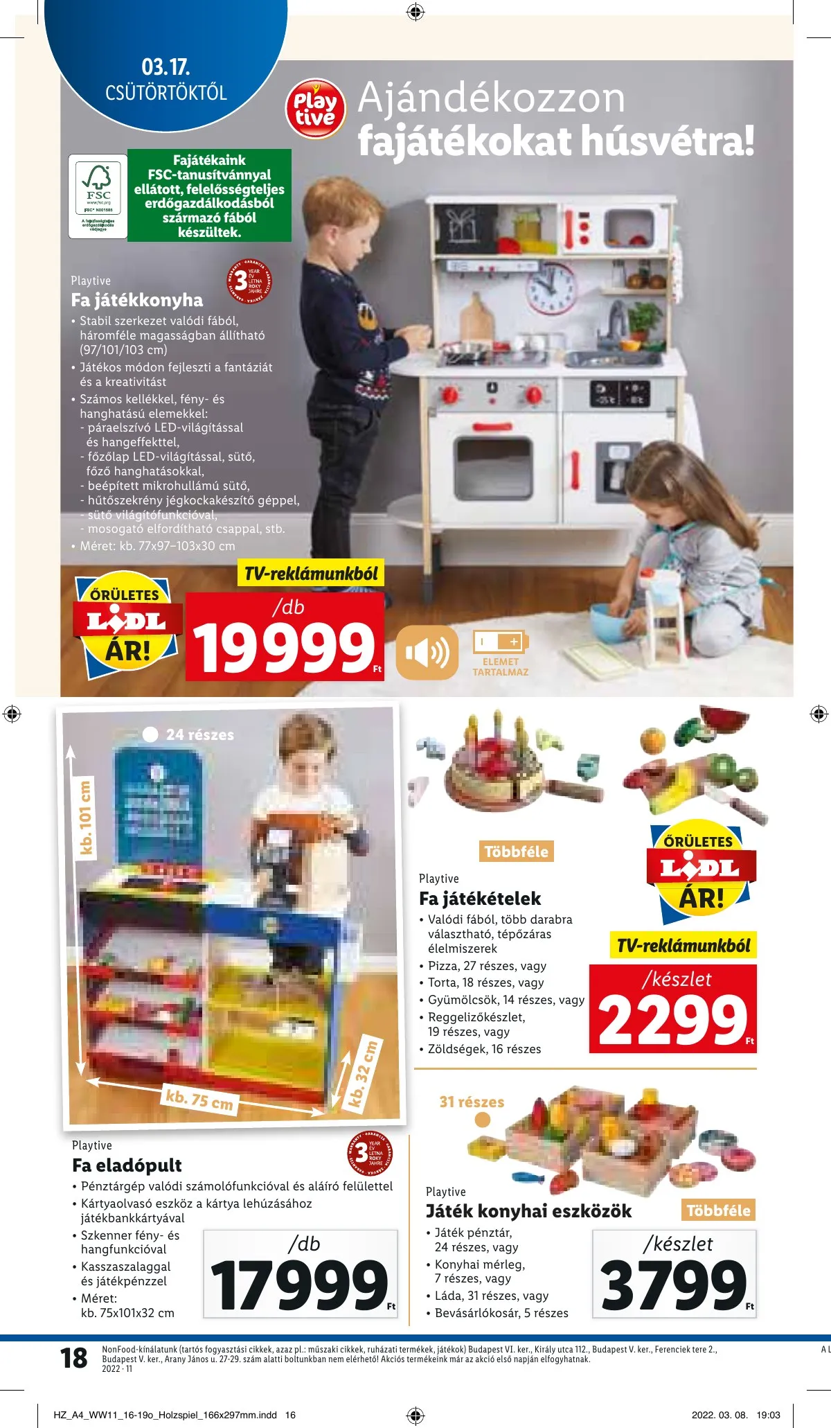 Lidl akciós újság 03.17–03.23 – 18. oldal