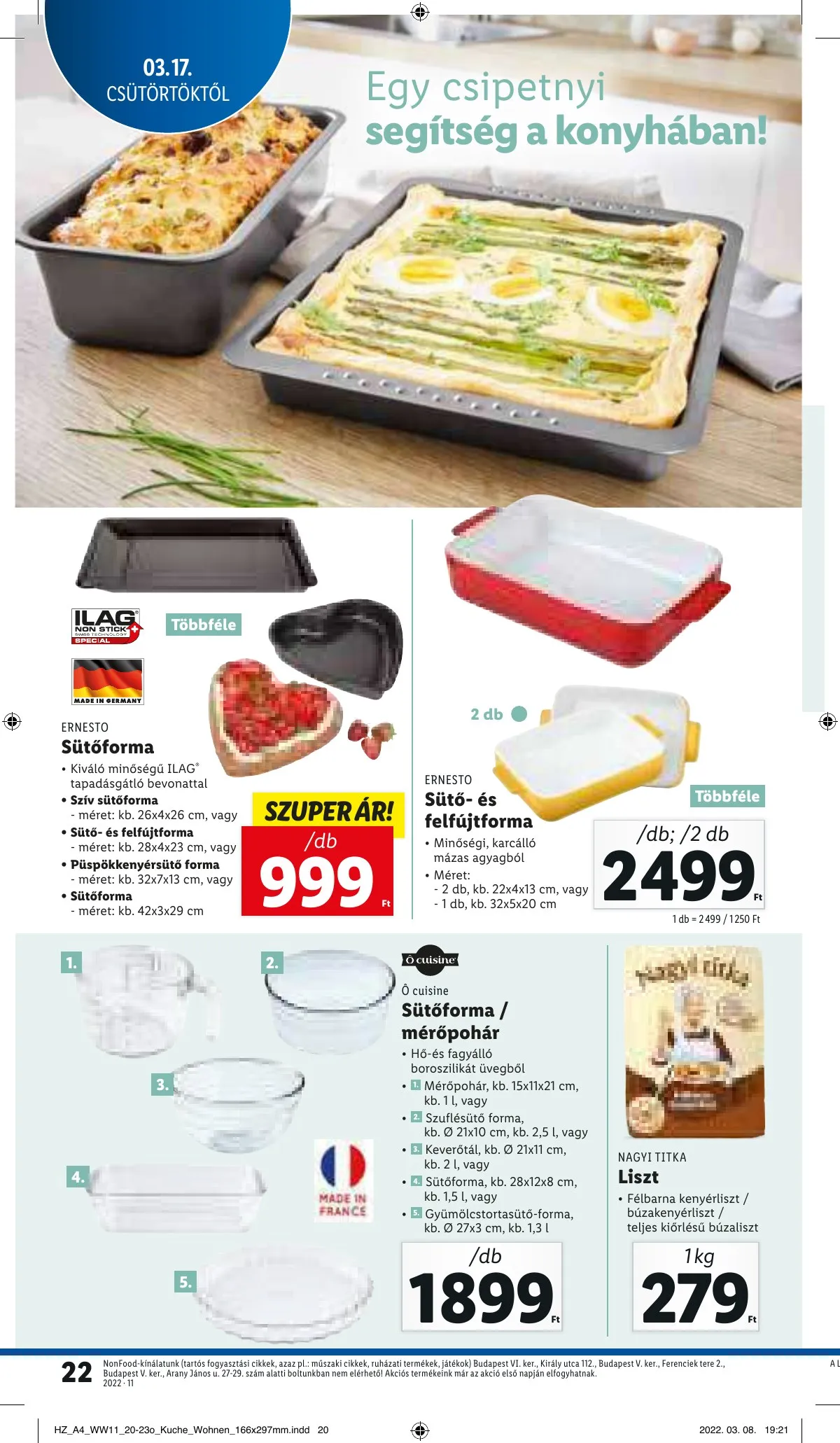 Lidl akciós újság 03.17–03.23 – 22. oldal