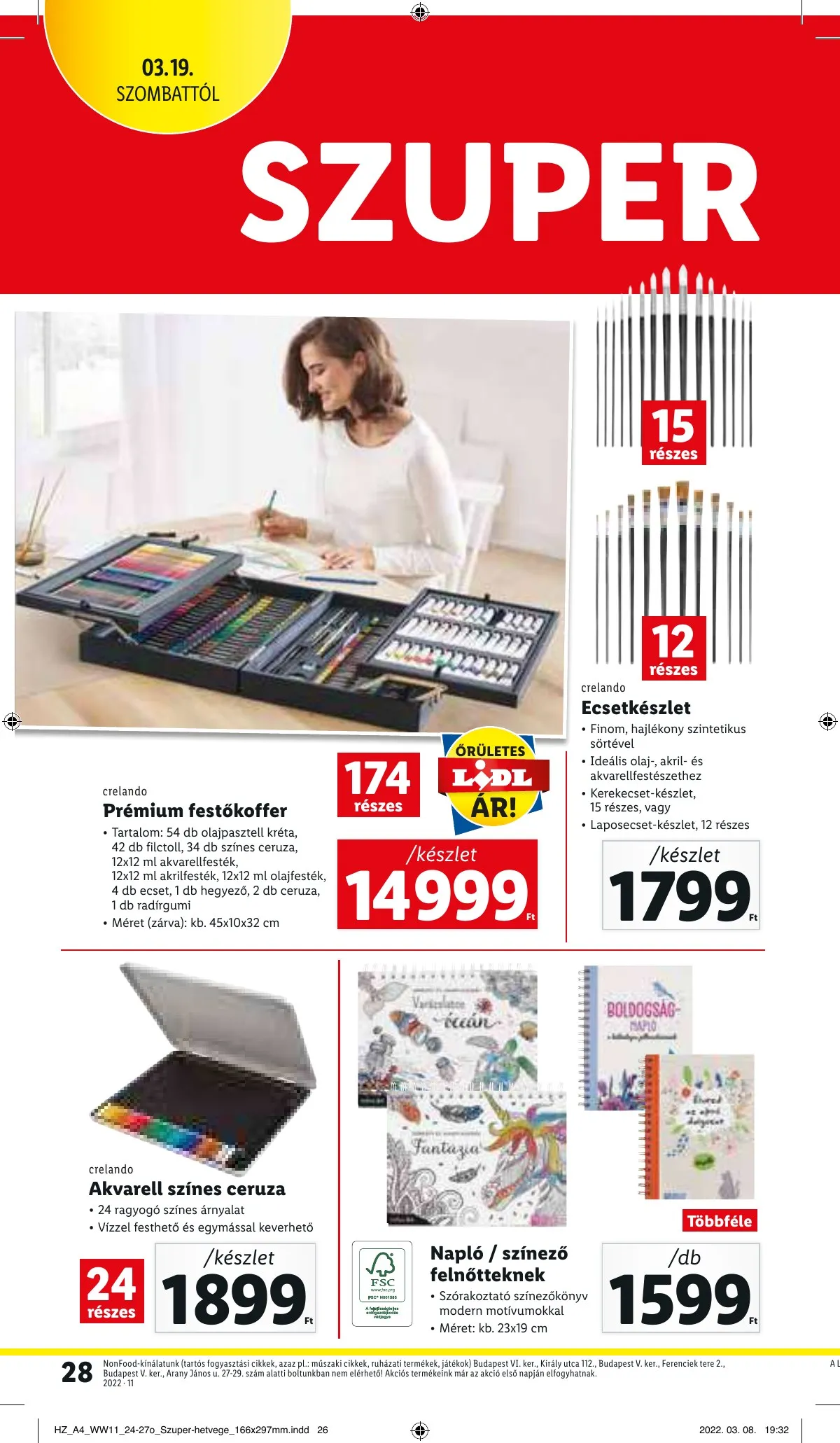 Lidl akciós újság 03.17–03.23 – 28. oldal
