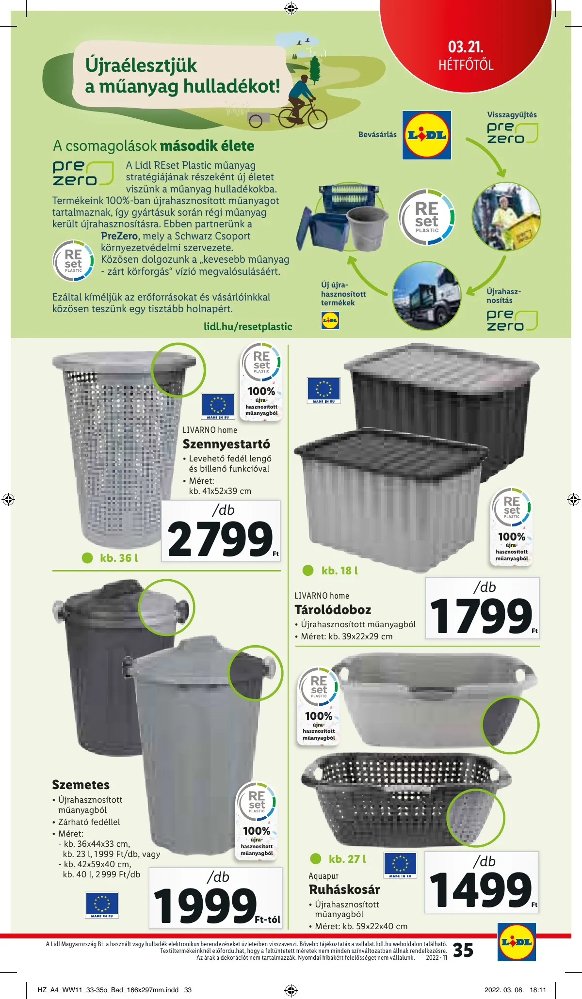 Lidl akciós újság 03.17–03.23 – 35. oldal