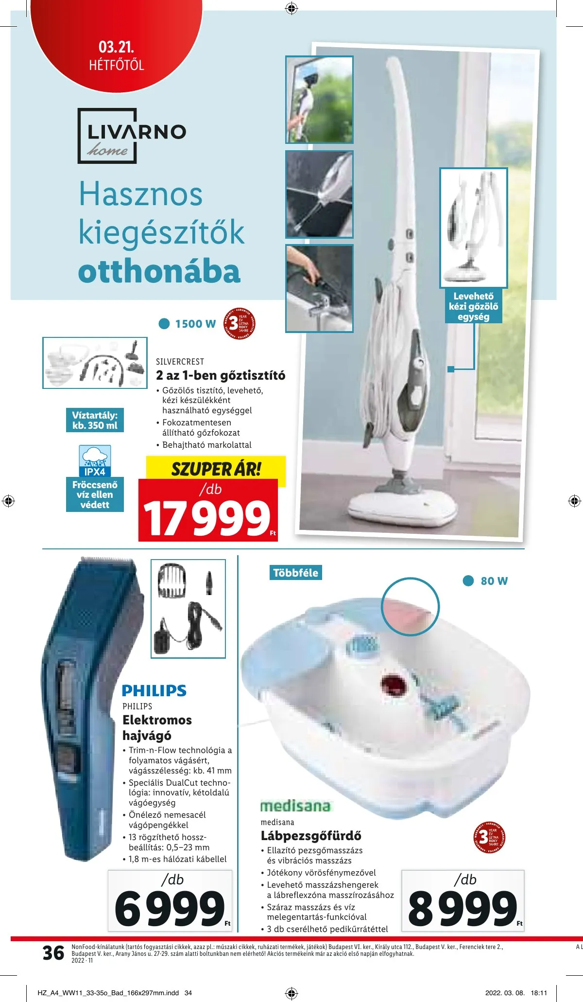 Lidl akciós újság 03.17–03.23 – 36. oldal