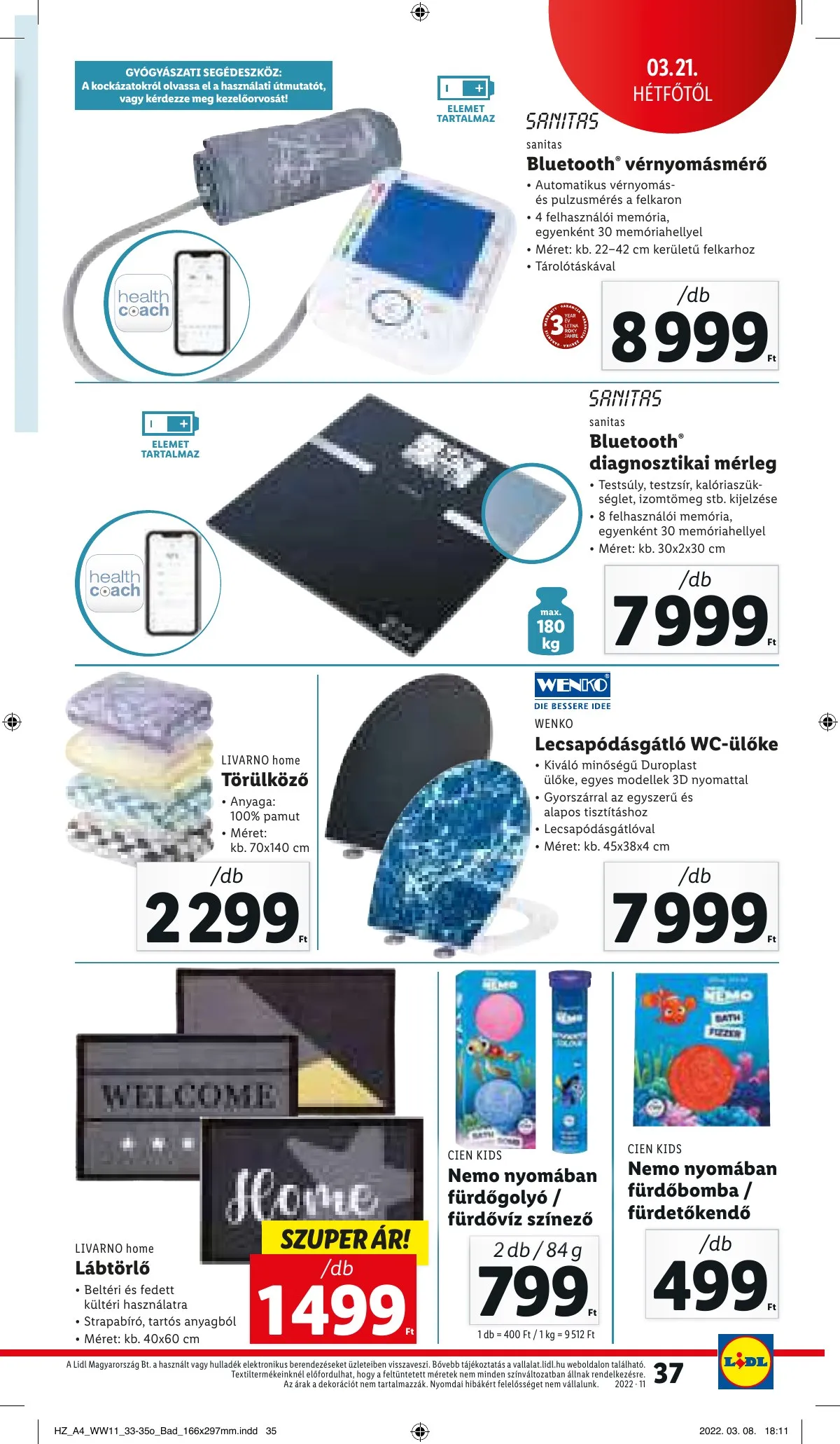 Lidl akciós újság 03.17–03.23 – 37. oldal