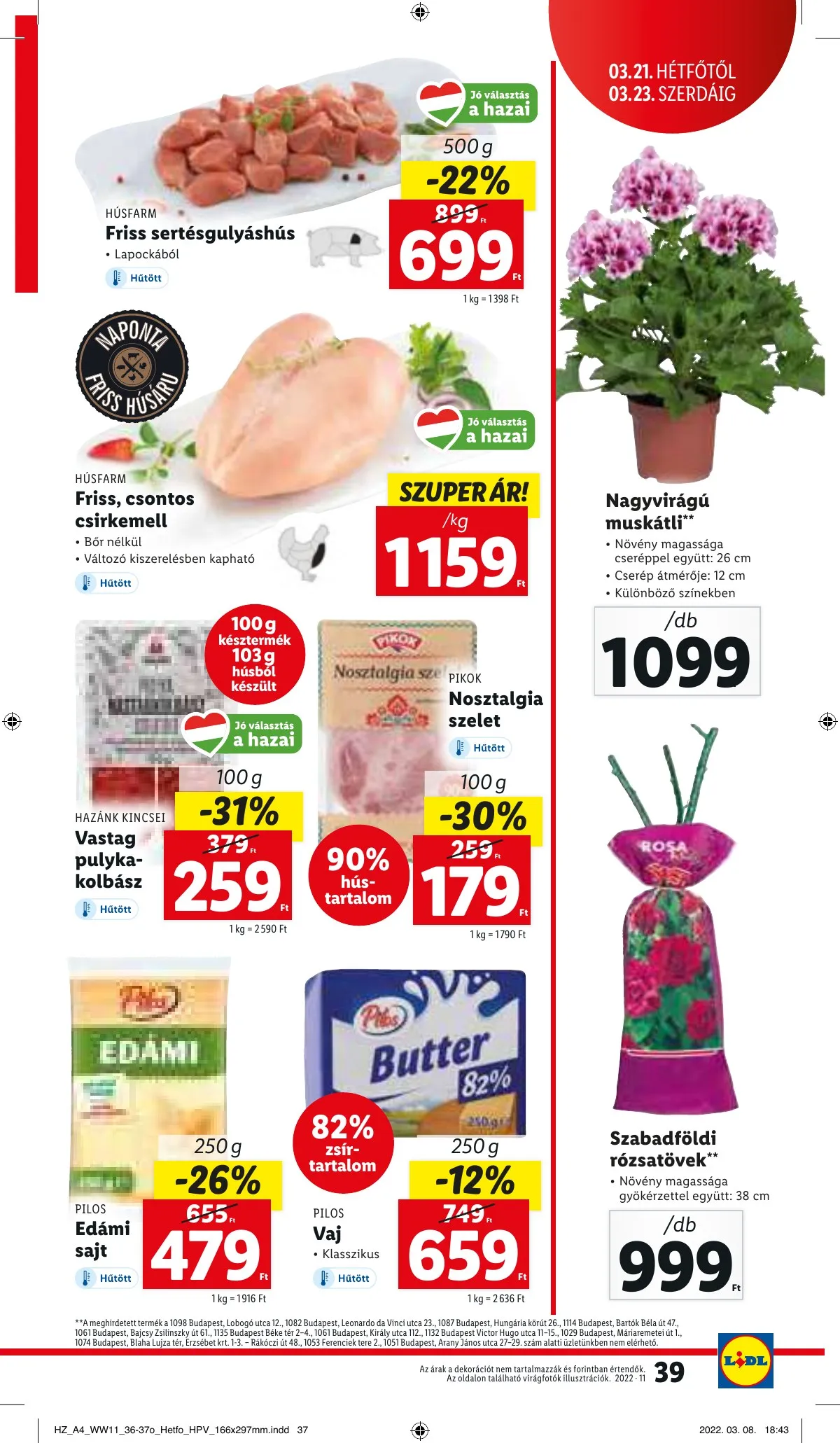 Lidl akciós újság 03.17–03.23 – 39. oldal