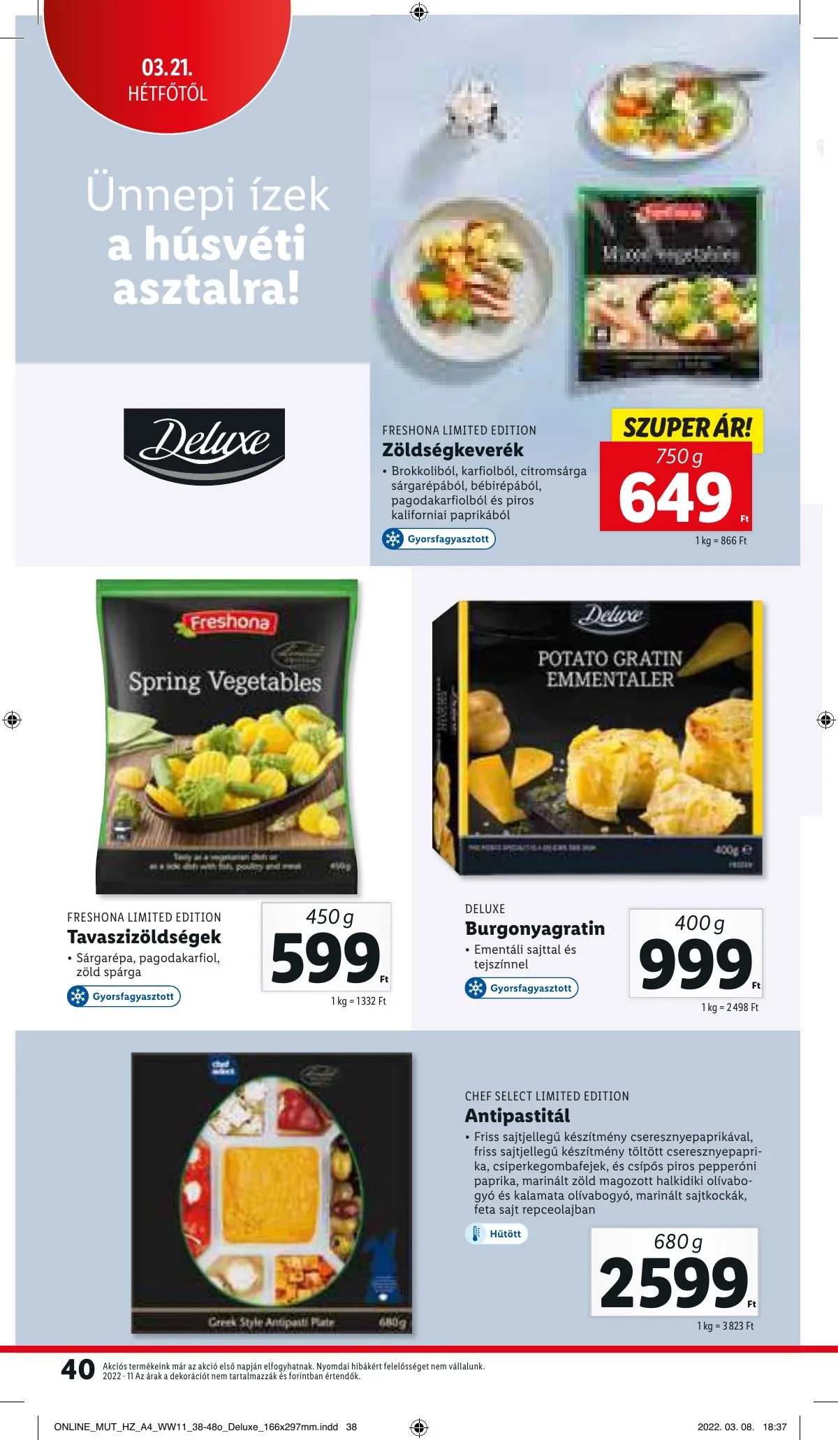 Lidl akciós újság 03.17–03.23 – 40. oldal