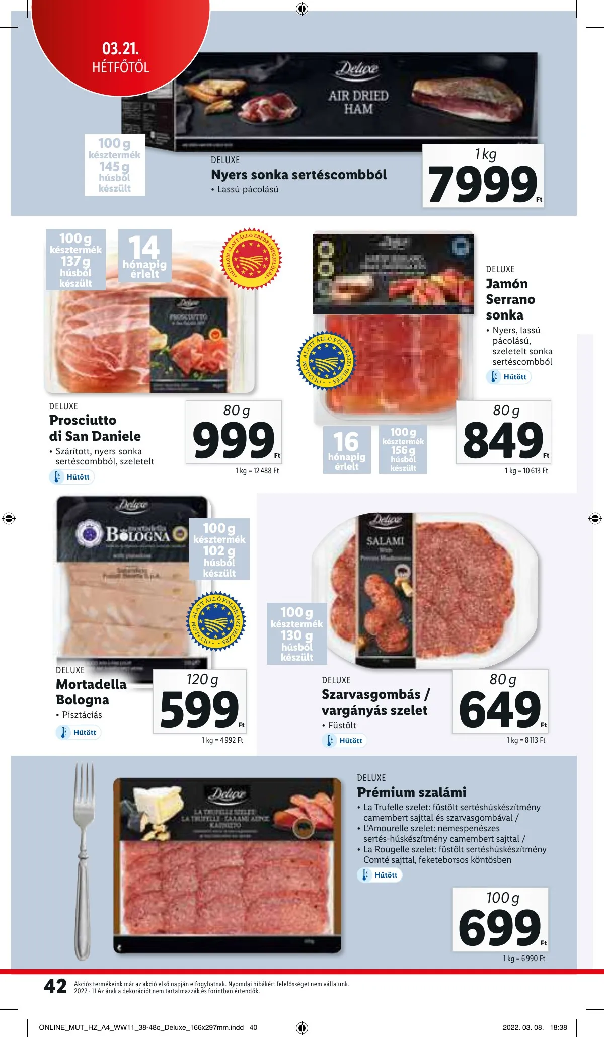 Lidl akciós újság 03.17–03.23 – 42. oldal