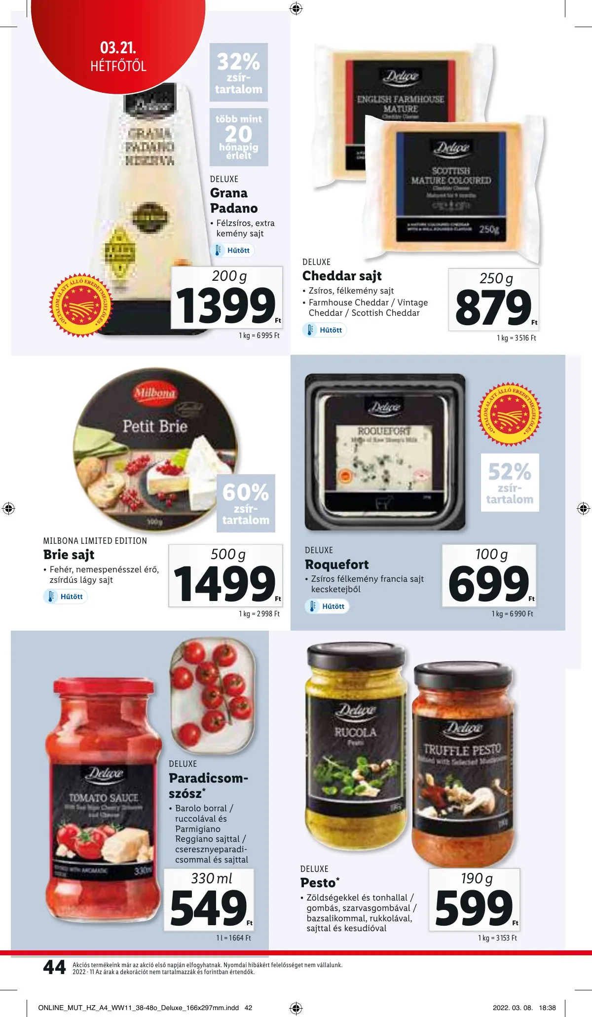Lidl akciós újság 03.17–03.23 – 44. oldal