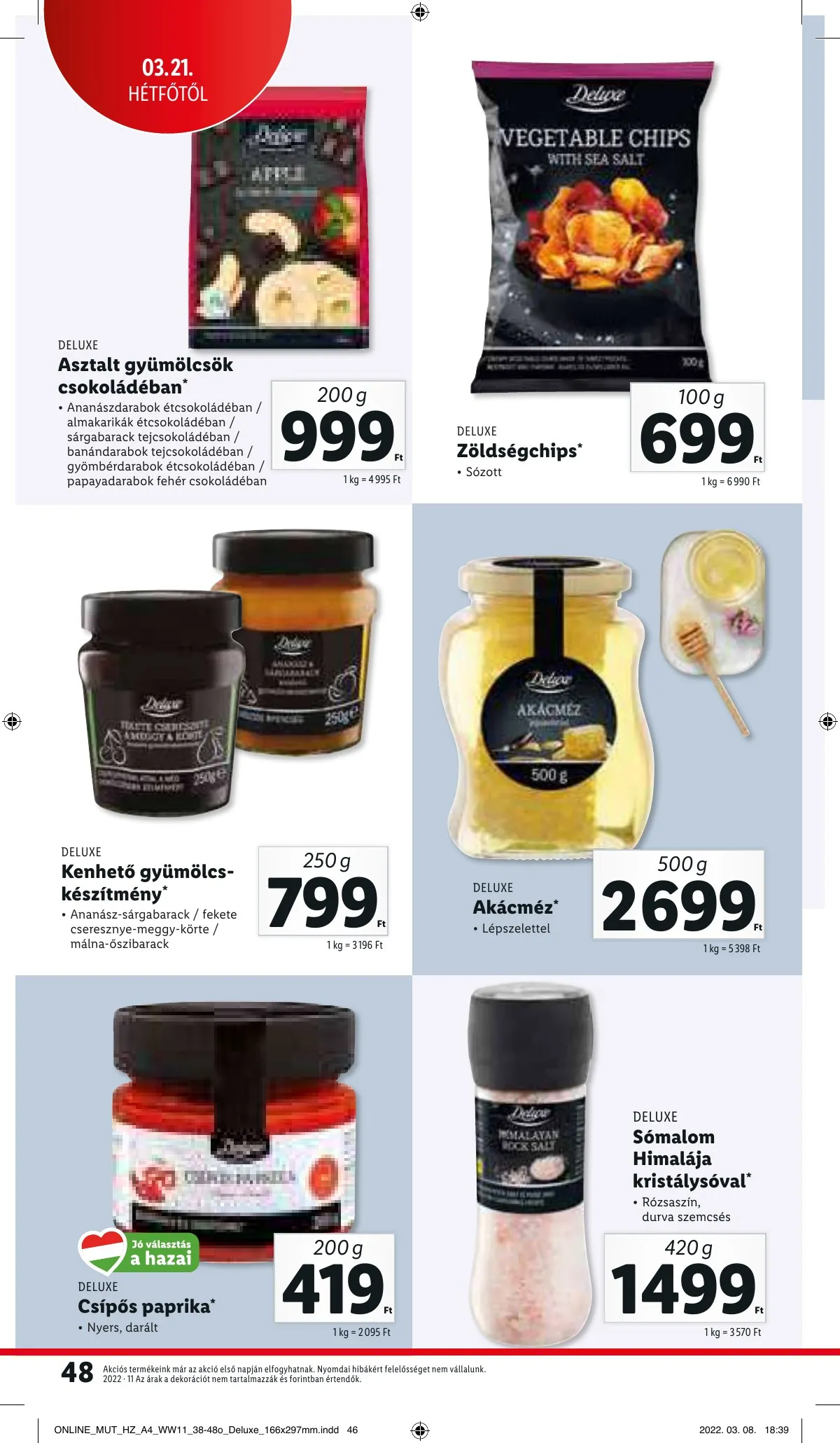 Lidl akciós újság 03.17–03.23 – 48. oldal