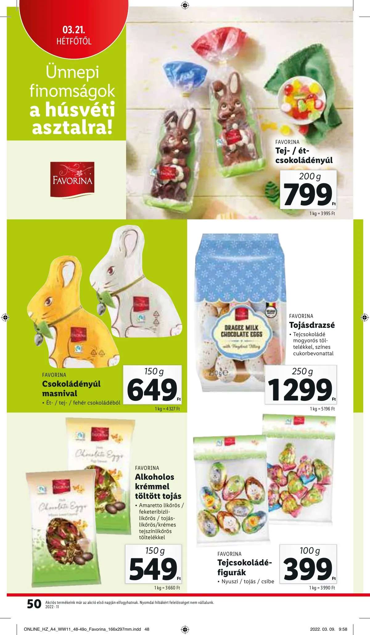 Lidl akciós újság 03.17–03.23 – 50. oldal
