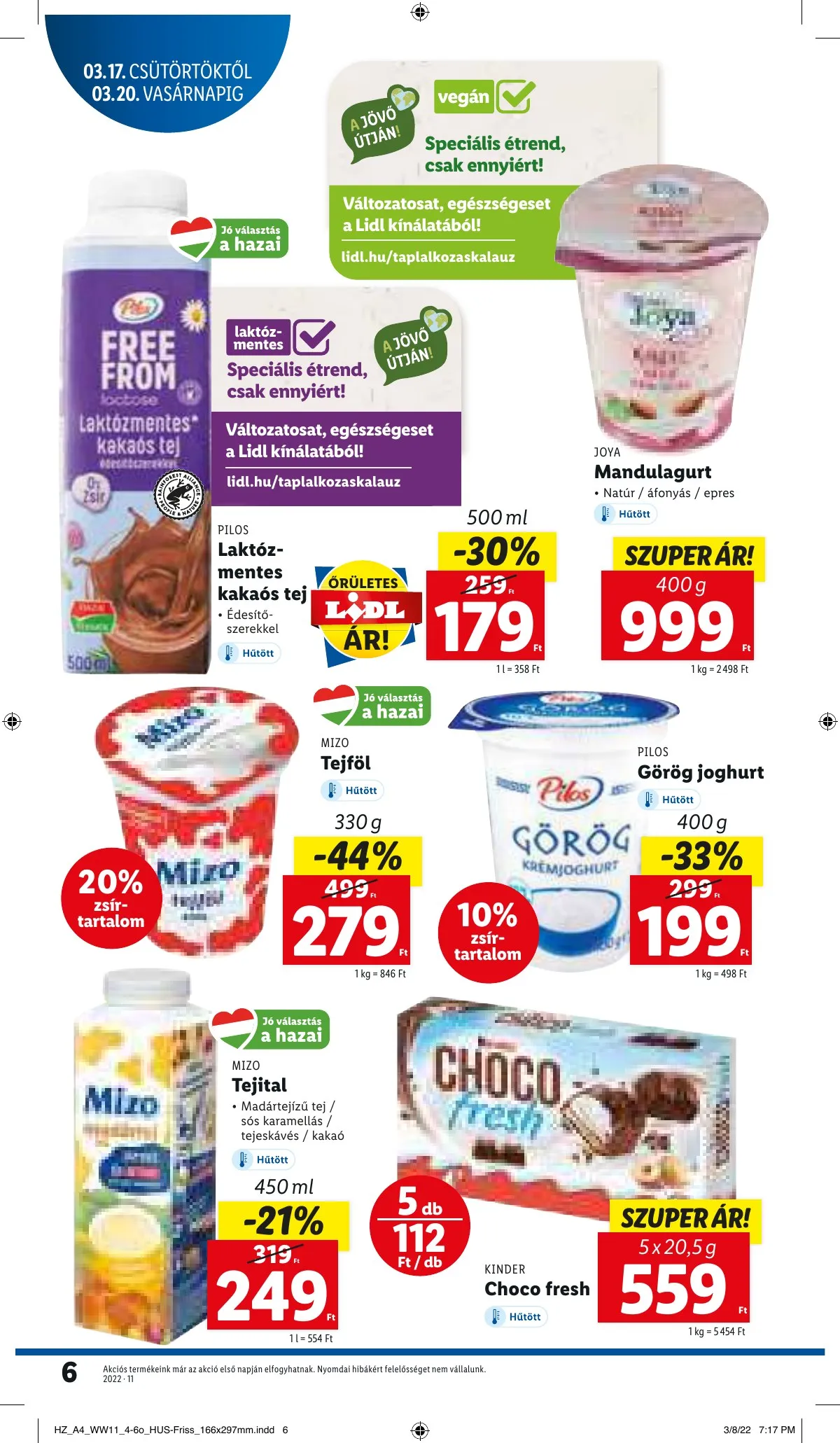 Lidl akciós újság 03.17–03.23 – 6. oldal