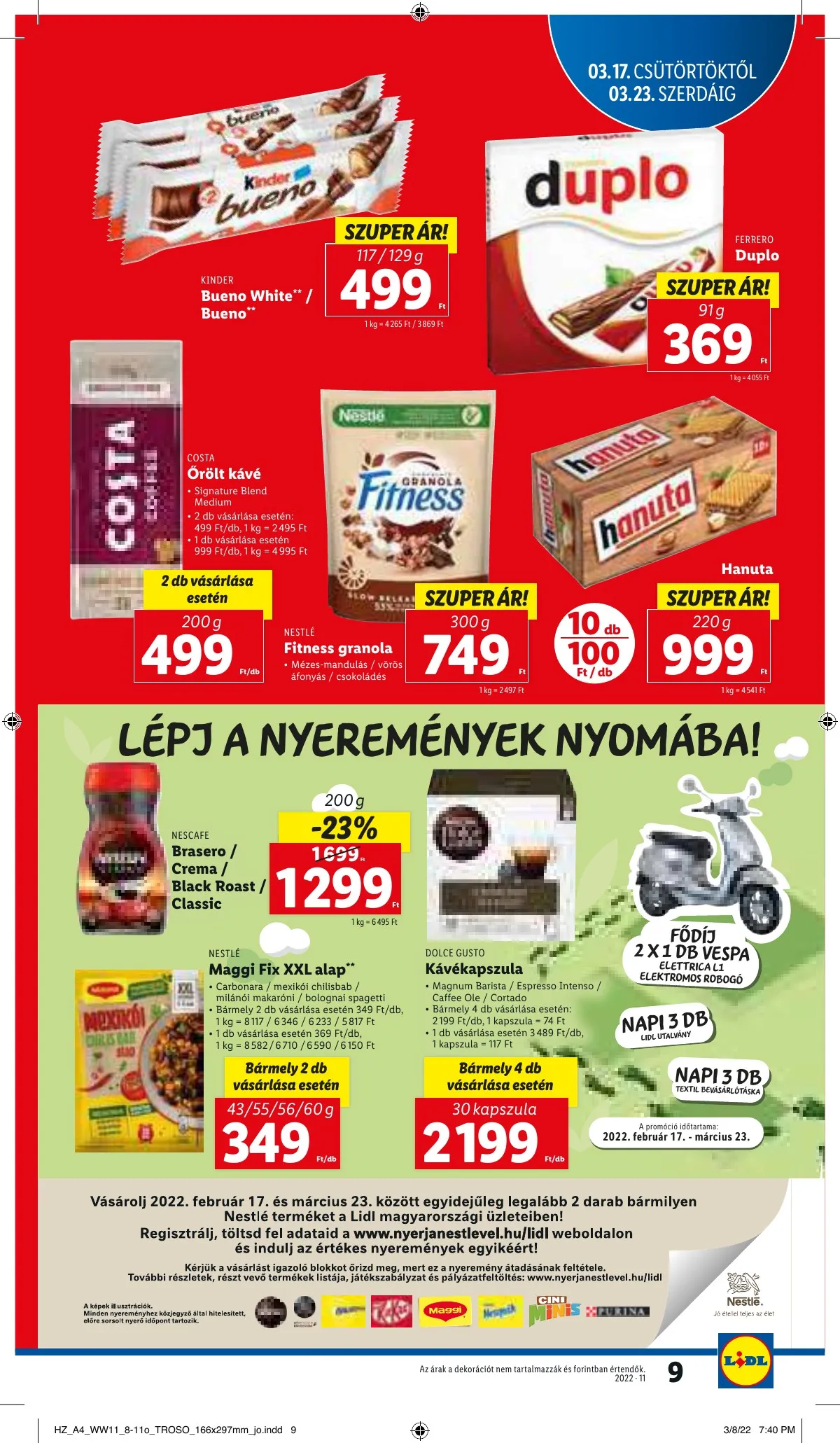 Lidl akciós újság 03.17–03.23 – 9. oldal