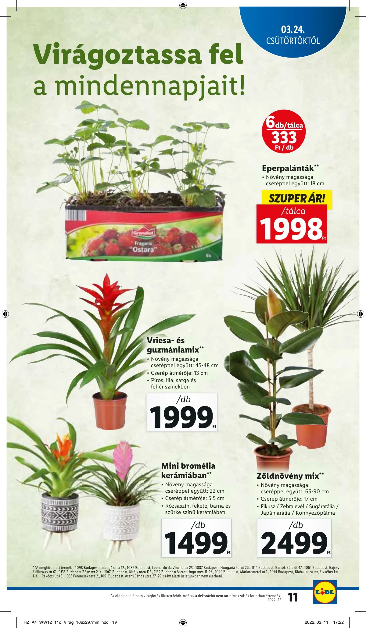 Lidl akciós újság 03.24–03.30 – 11. oldal