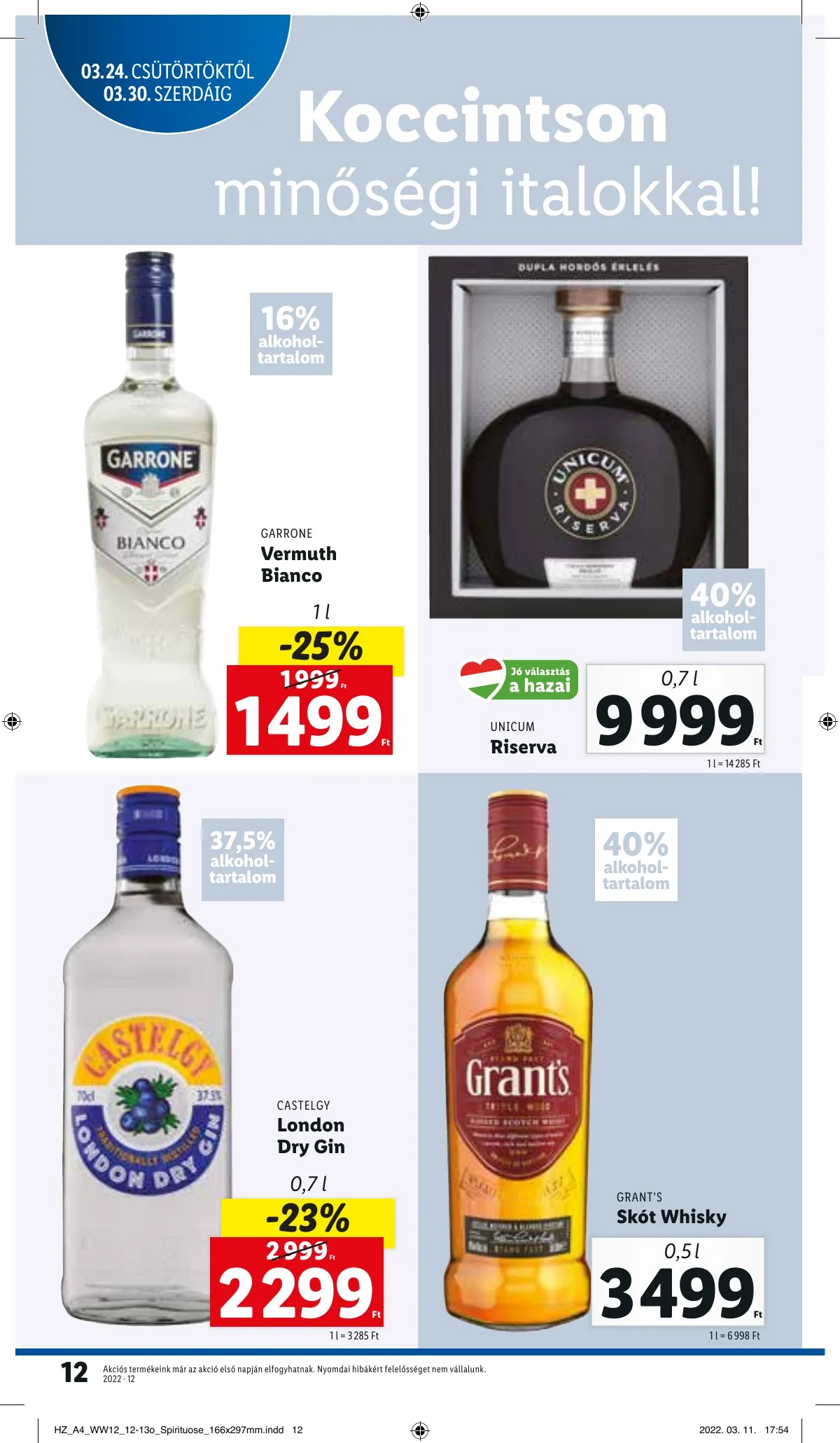 Lidl akciós újság 03.24–03.30 – 12. oldal