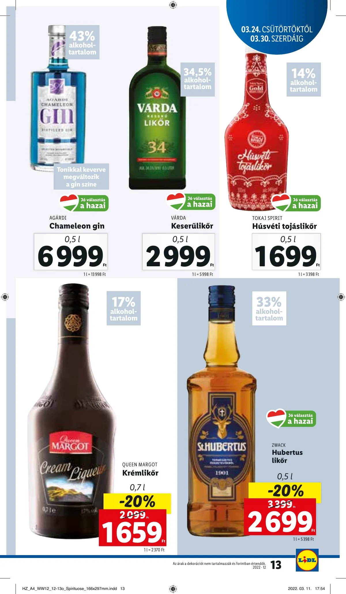 Lidl akciós újság 03.24–03.30 – 13. oldal