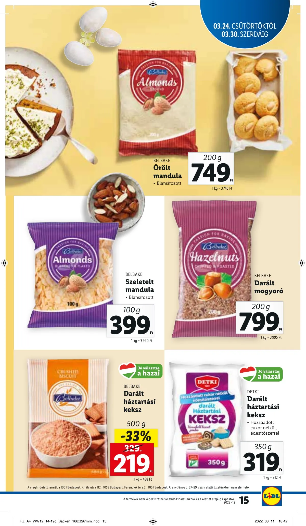 Lidl akciós újság 03.24–03.30 – 15. oldal