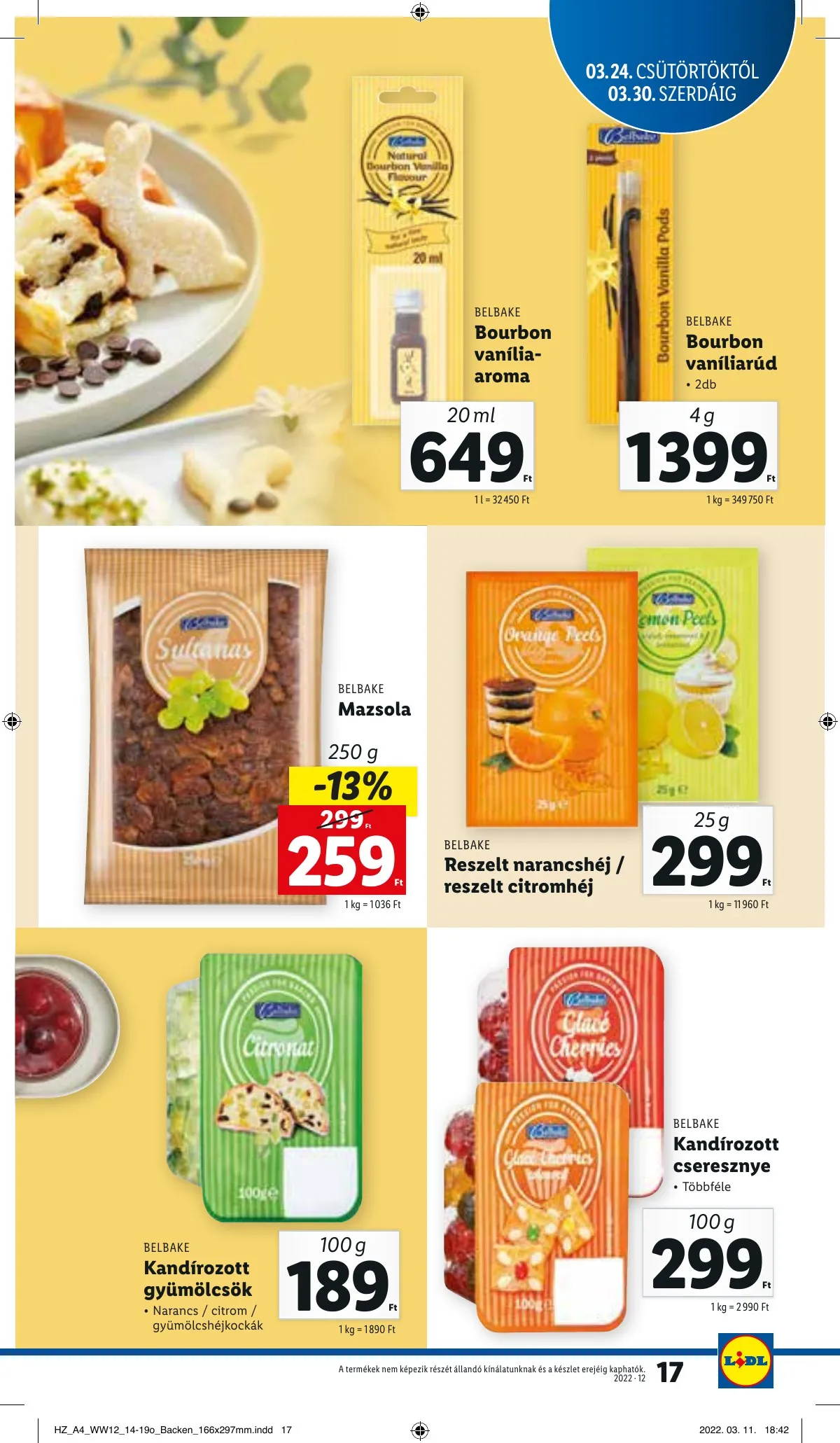 Lidl akciós újság 03.24–03.30 – 17. oldal
