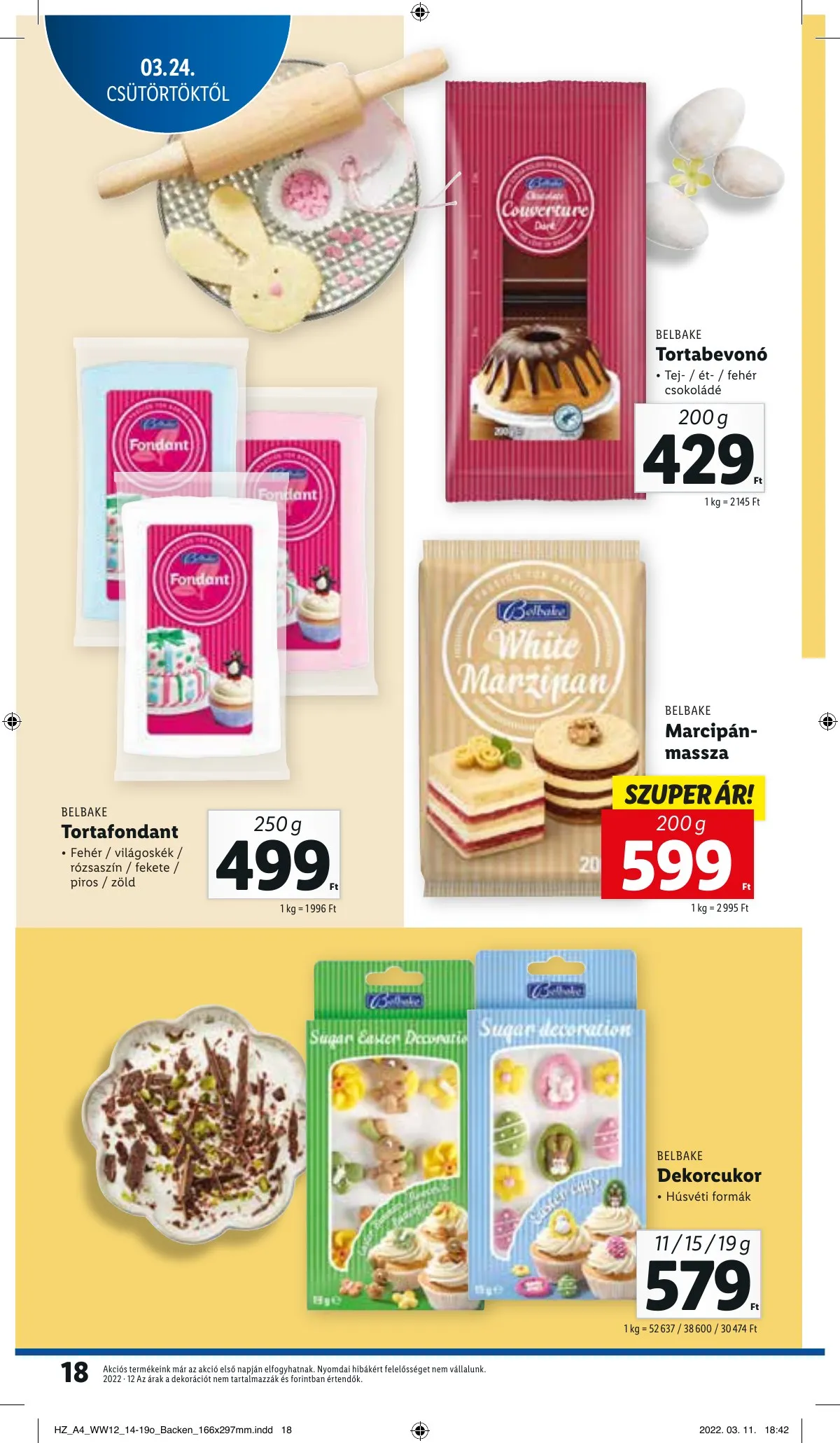 Lidl akciós újság 03.24–03.30 – 18. oldal