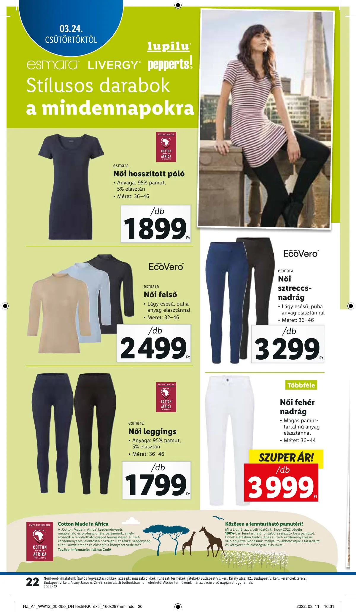 Lidl akciós újság 03.24–03.30 – 22. oldal