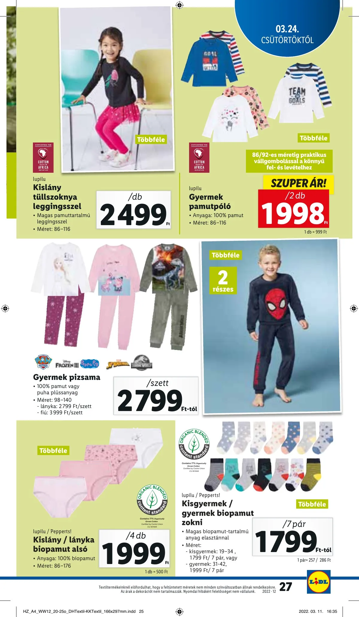 Lidl akciós újság 03.24–03.30 – 27. oldal