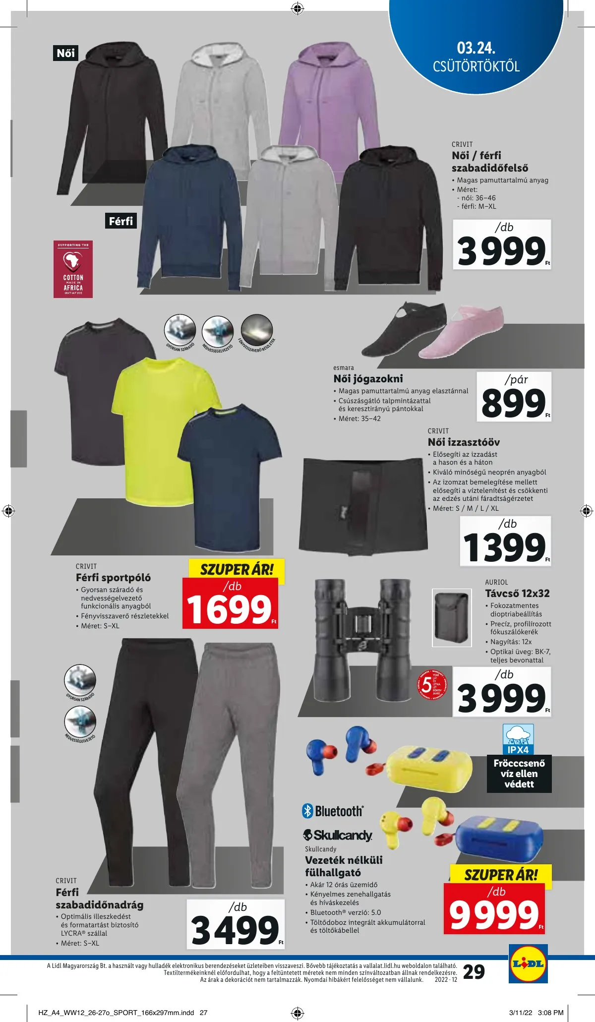 Lidl akciós újság 03.24–03.30 – 29. oldal