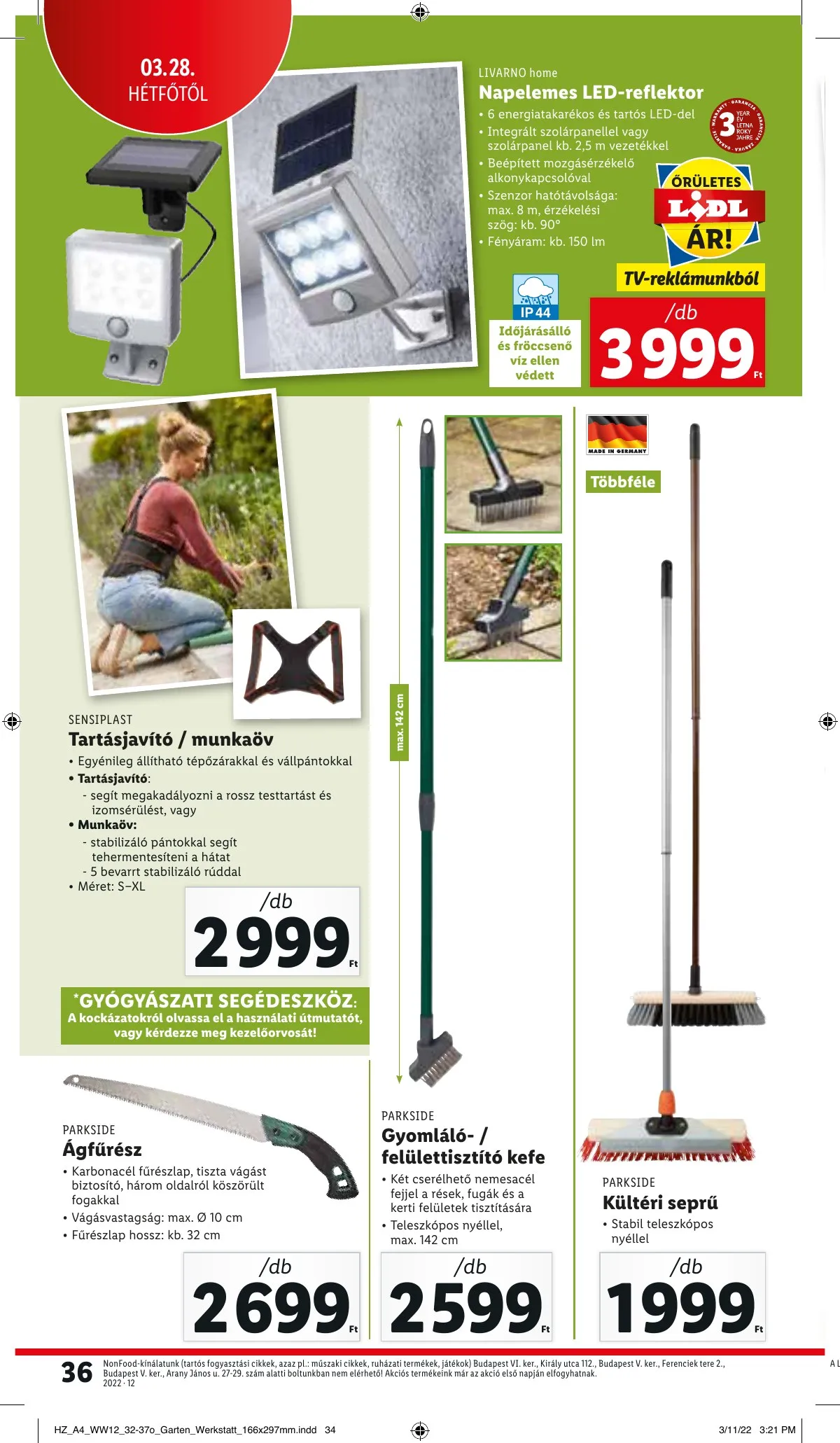 Lidl akciós újság 03.24–03.30 – 36. oldal