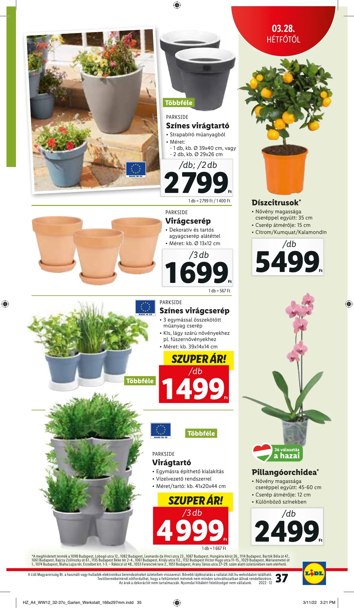 Lidl akciós újság 03.24–03.30 – 37. oldal